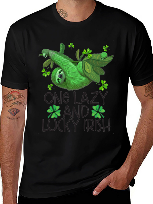 One Lazy and Lucky Irish St. Patricks Day T-Shirt