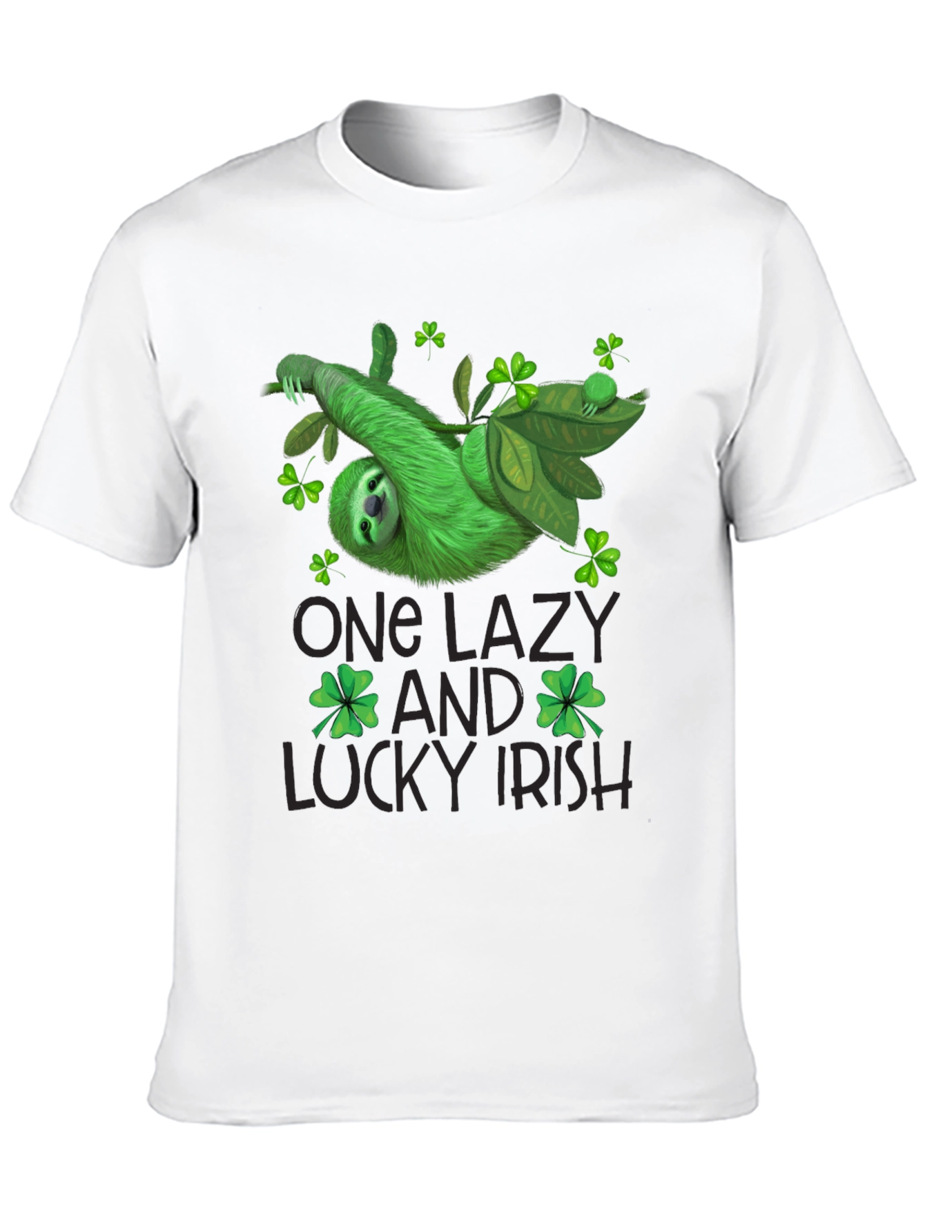 One Lazy and Lucky Irish St. Patricks Day T-Shirt