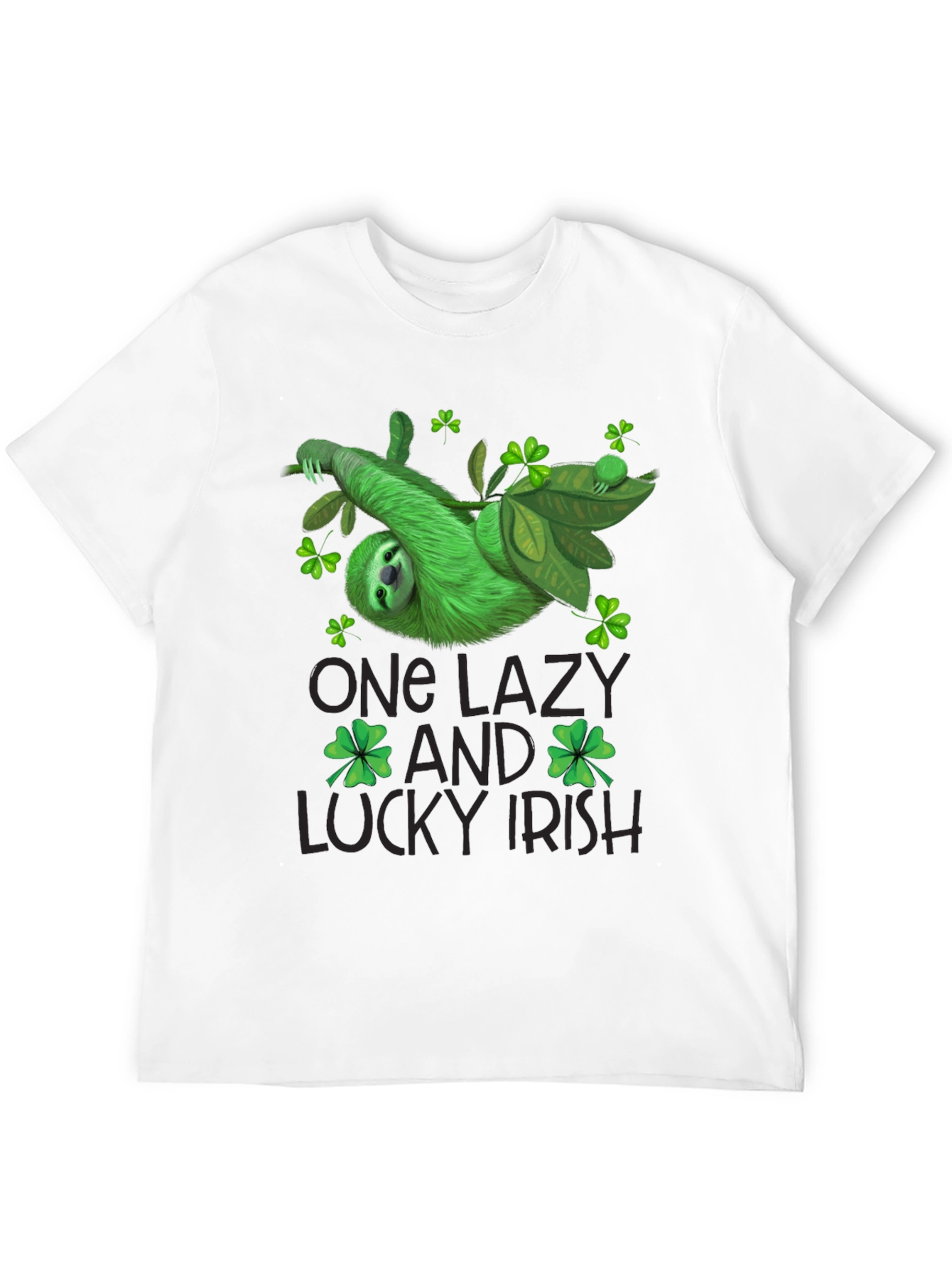 One Lazy and Lucky Irish St. Patricks Day T-Shirt