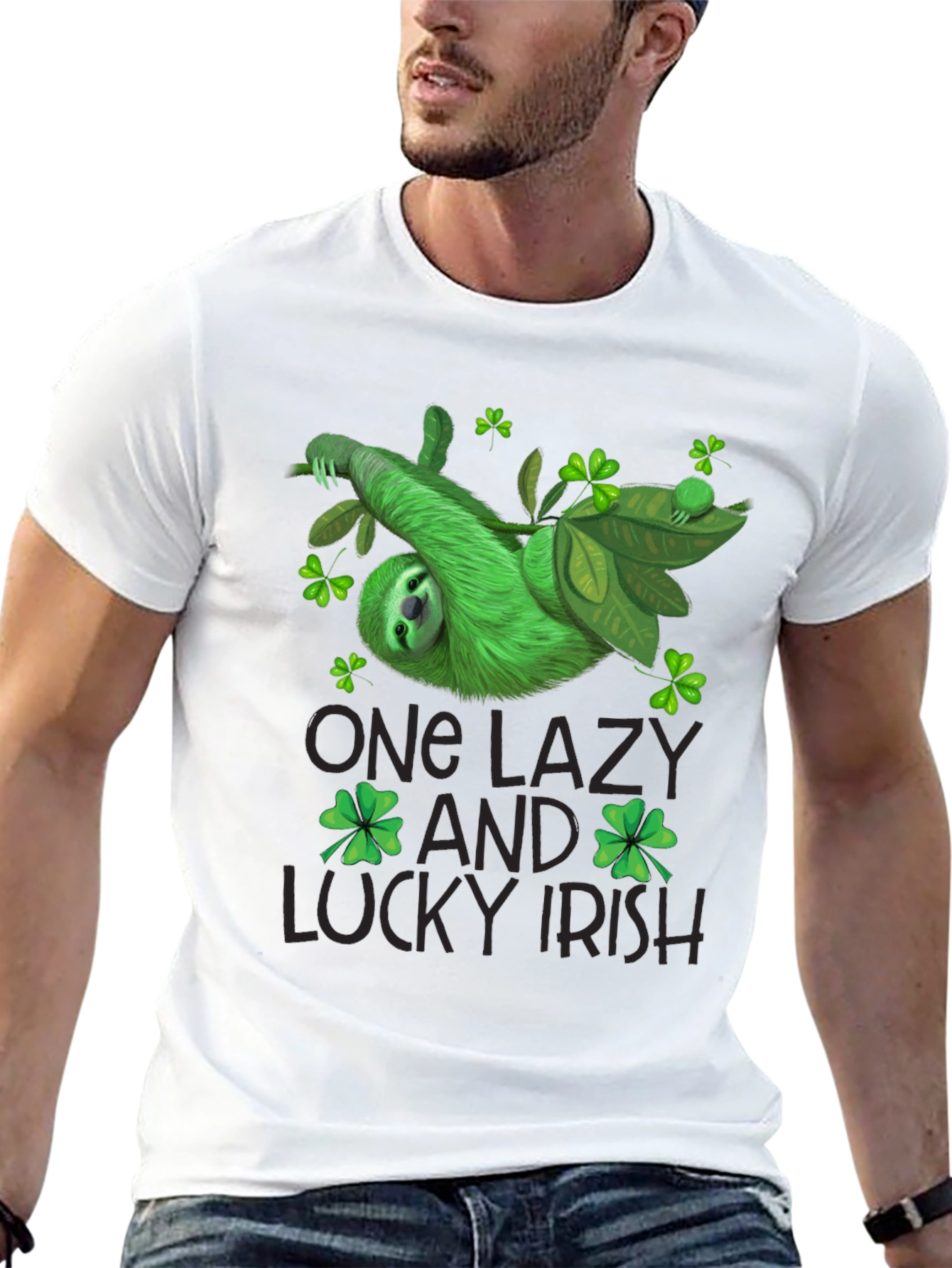 One Lazy and Lucky Irish St. Patricks Day T-Shirt