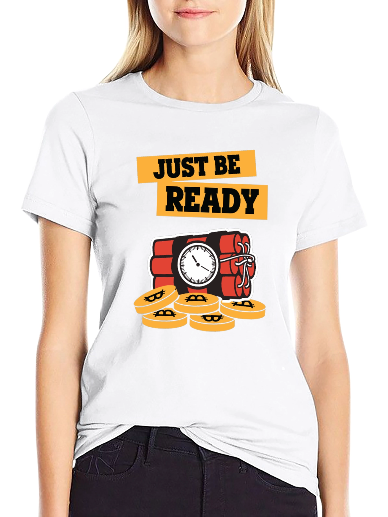 Just Be Ready Bitcoin Dynamite T-Shirt