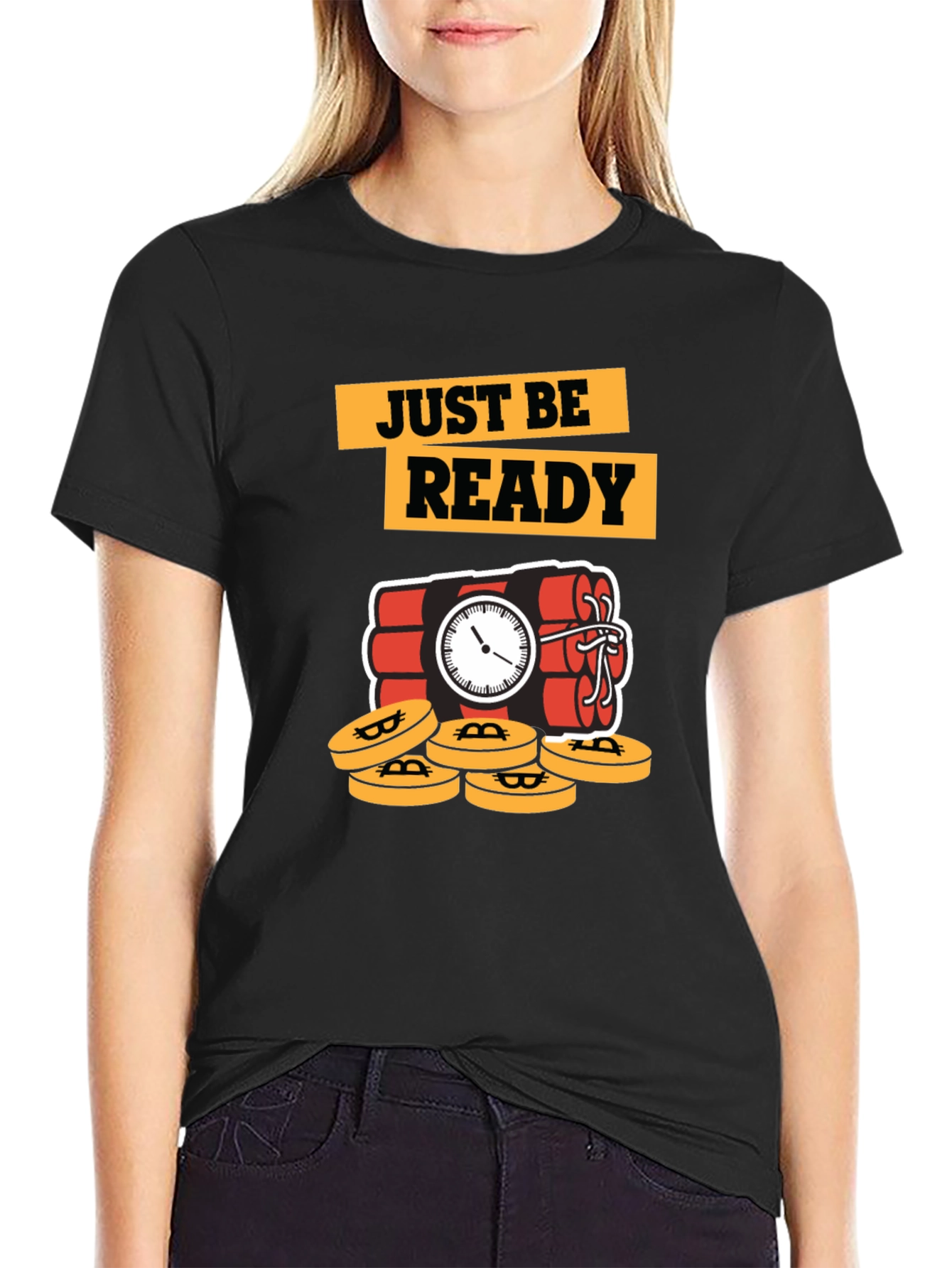 Just Be Ready Bitcoin Dynamite T-Shirt