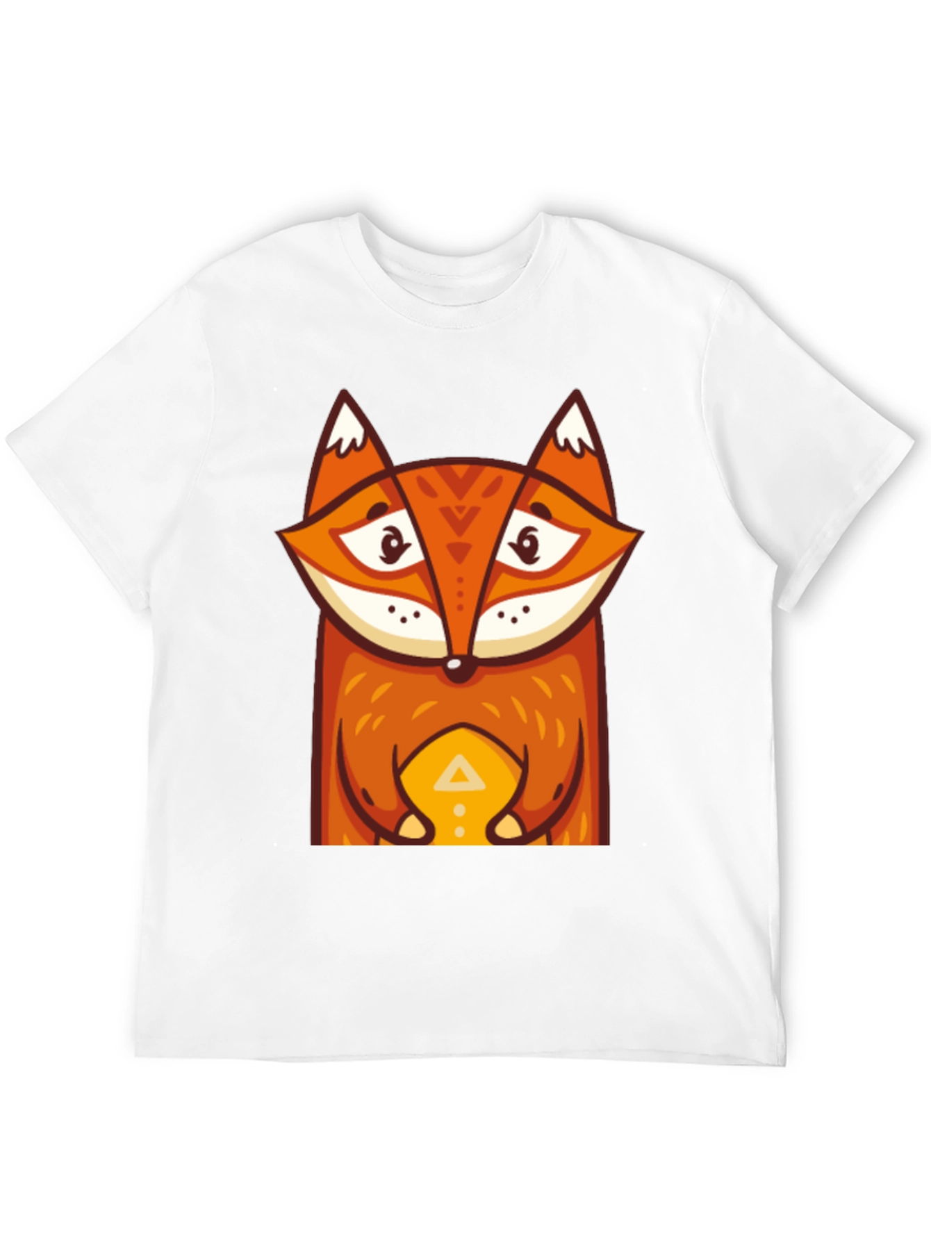 Fox Graphic Tee - Stylish Mens T-Shirt