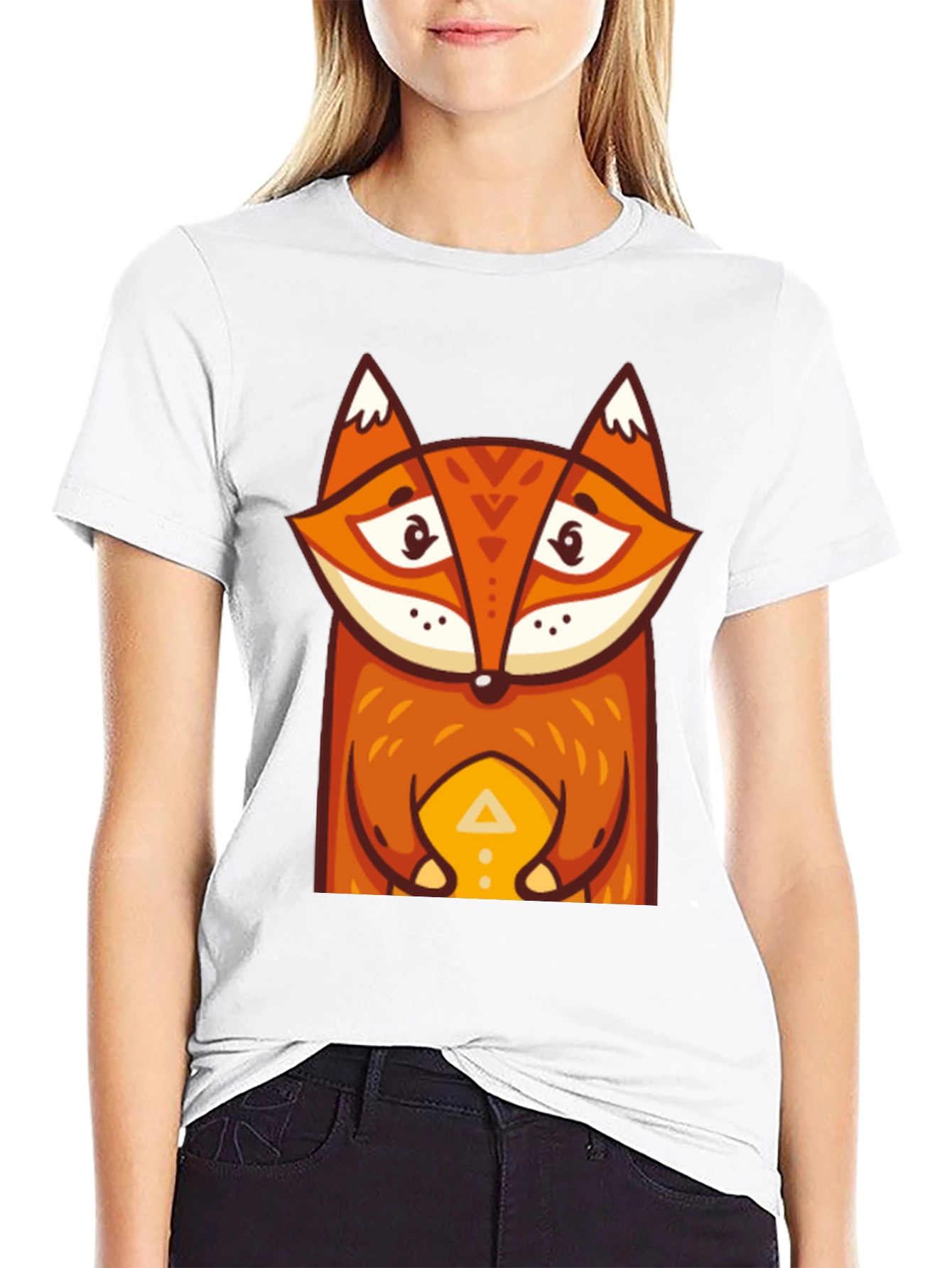 Fox Graphic Tee - Stylish Mens T-Shirt