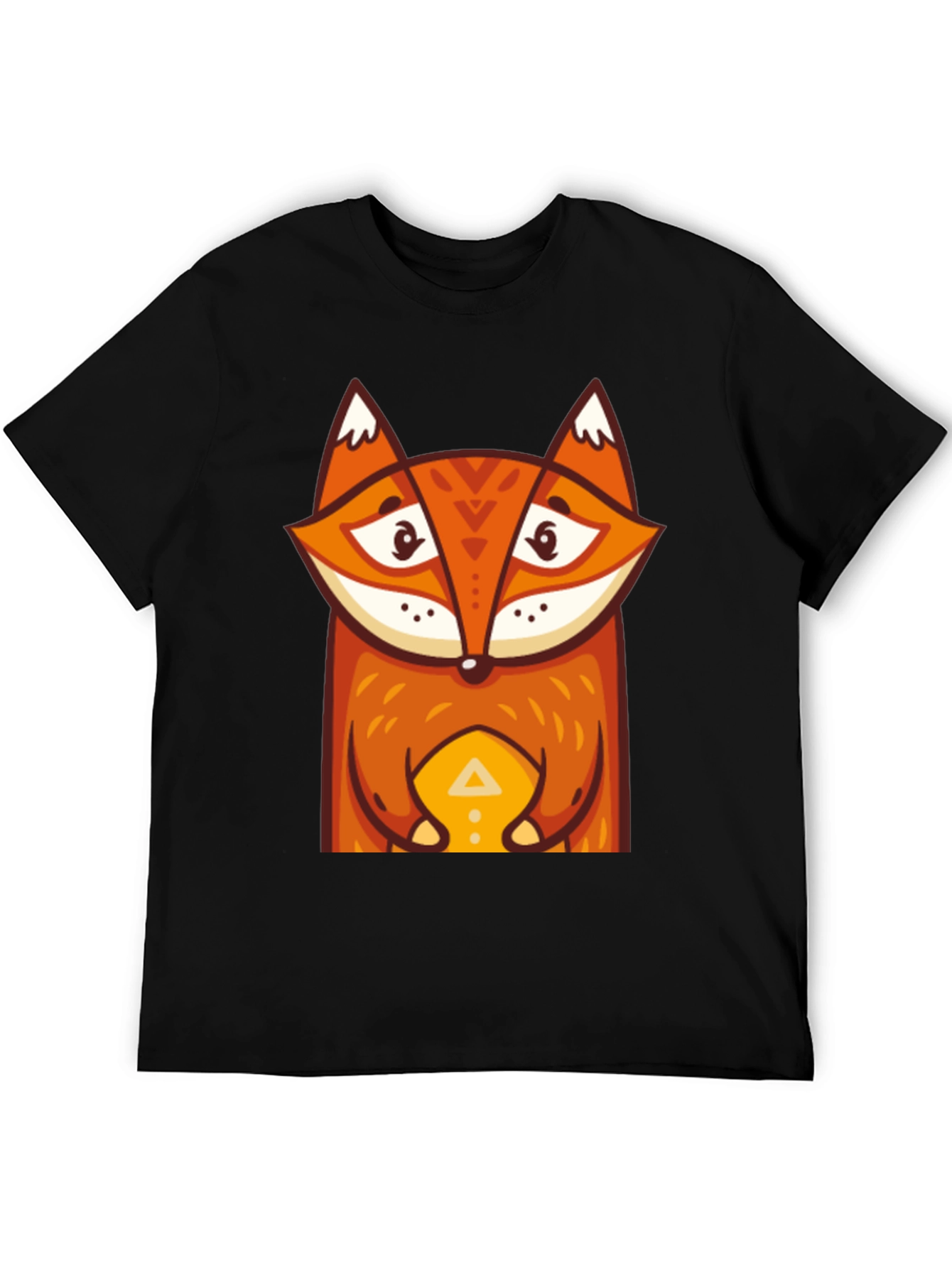 Fox Graphic Tee - Stylish Mens T-Shirt