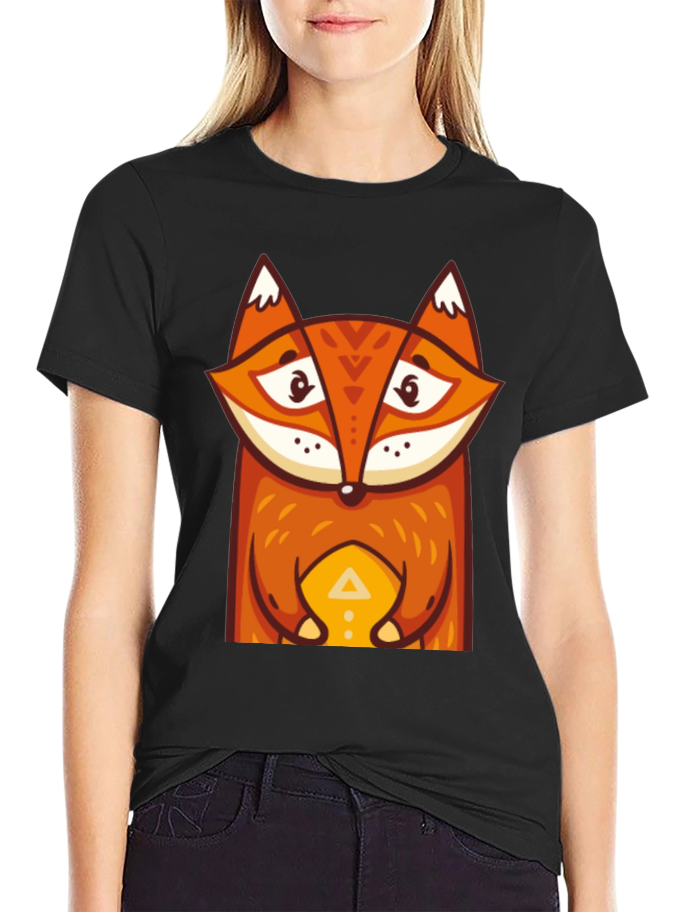 Fox Graphic Tee - Stylish Mens T-Shirt