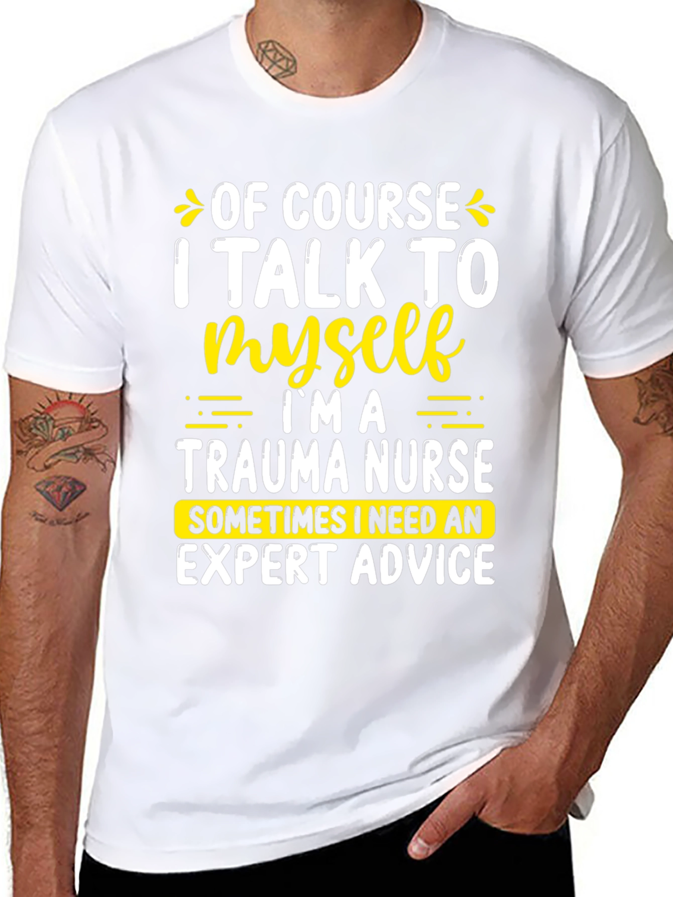 Trauma Nurse Expert Advice T-Shirt