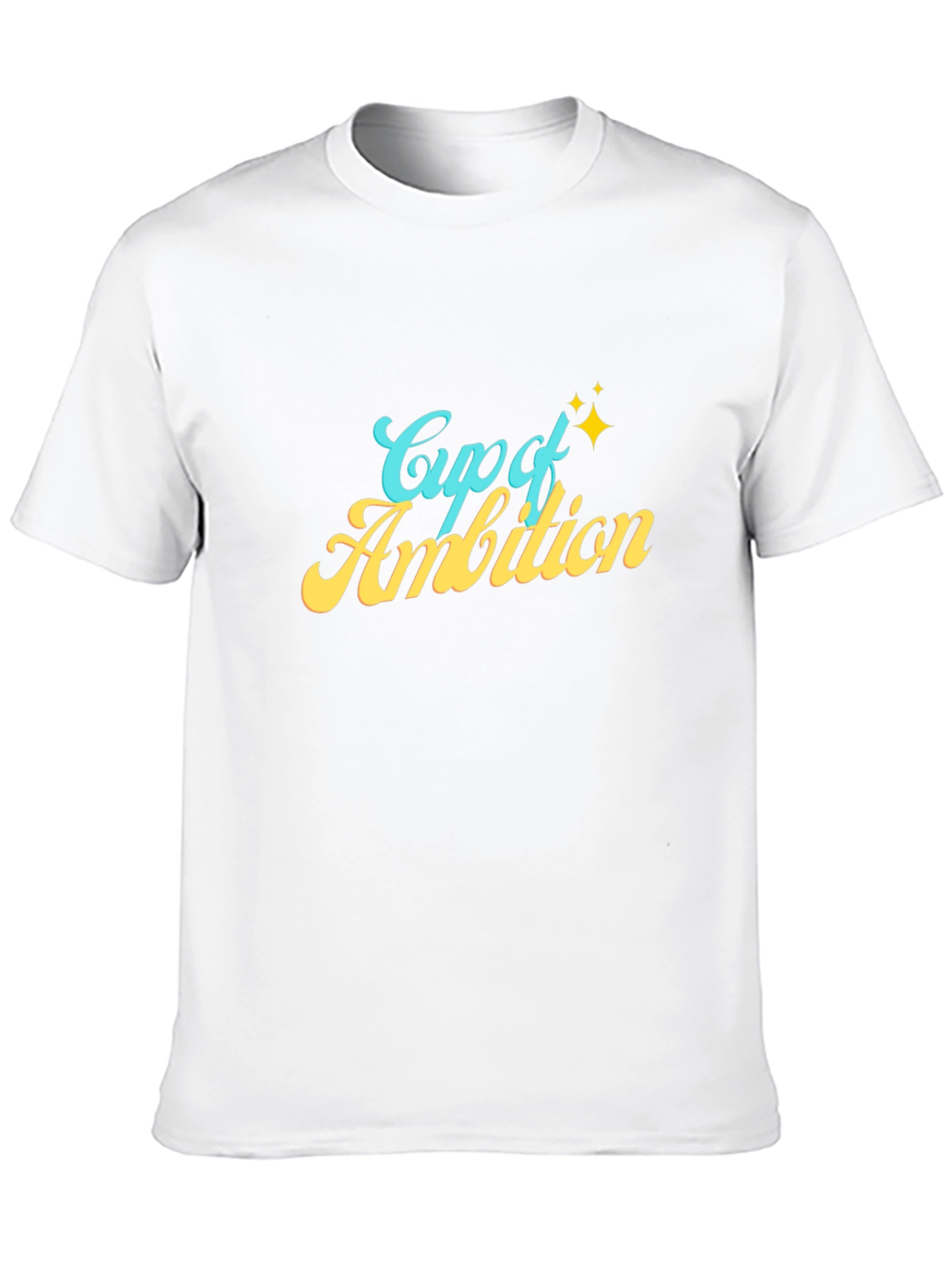 Cup of Ambition Black Graphic Tee