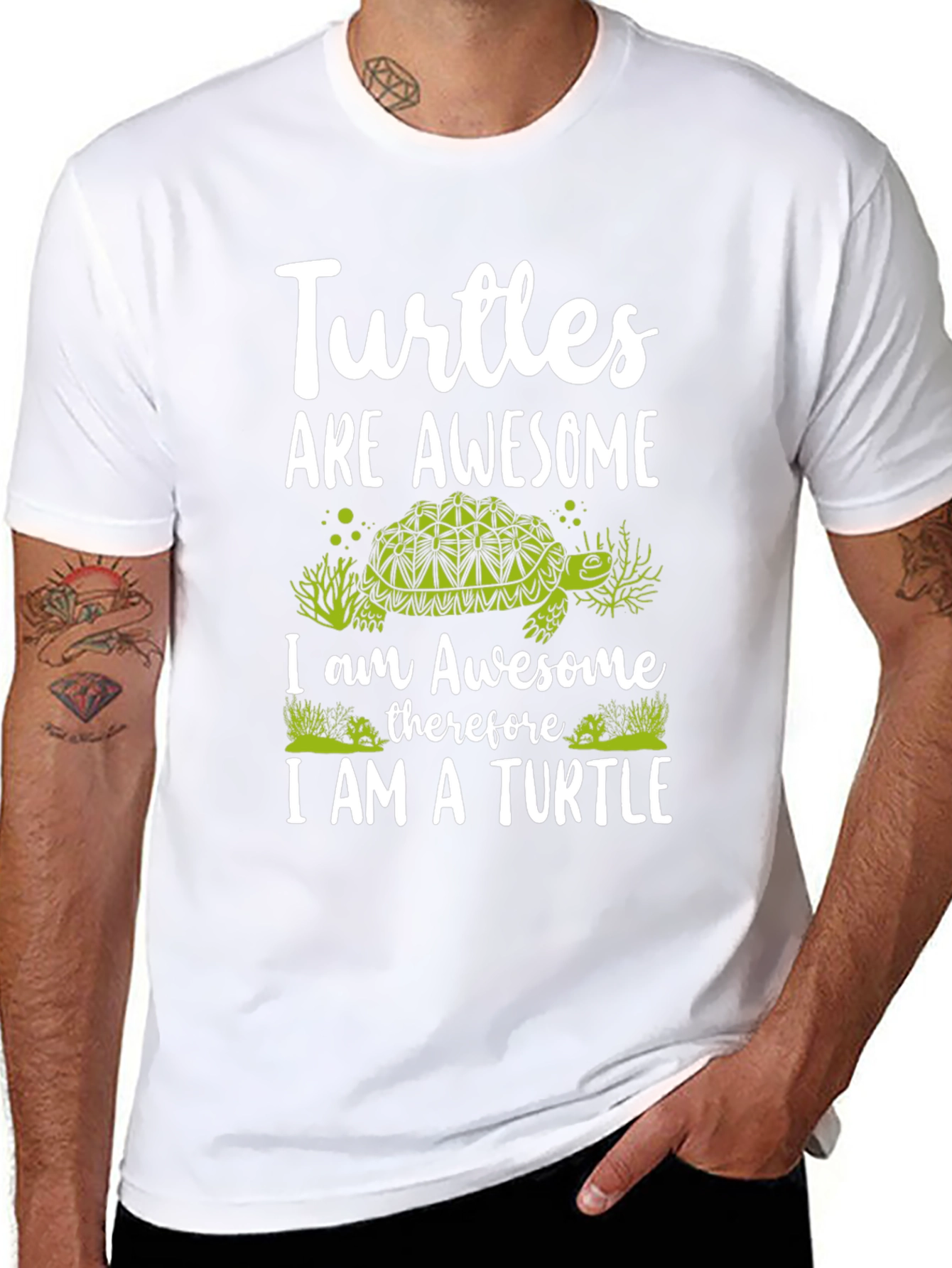 Turtles are Awesome Graphic T-Shirt