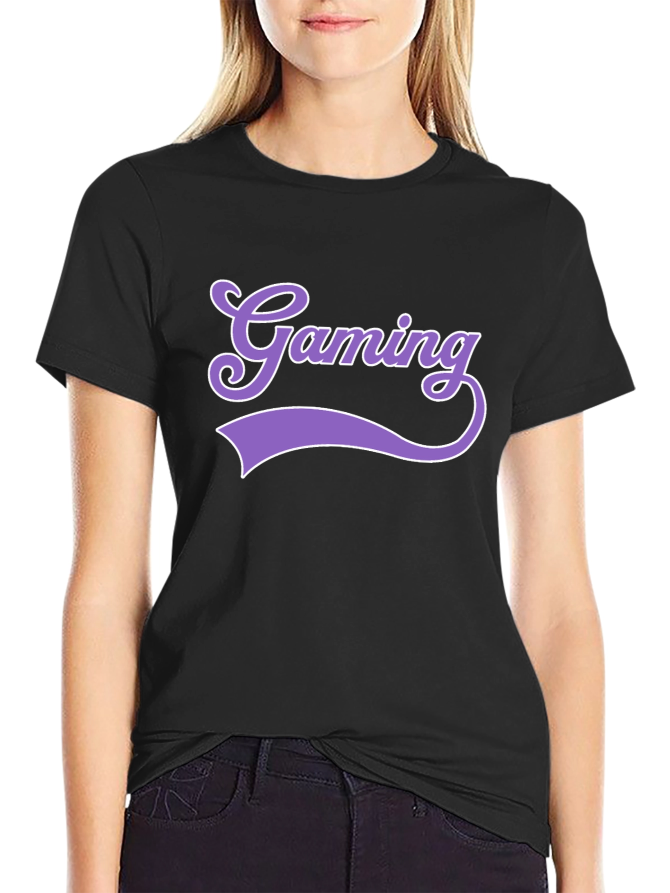 Gaming T-Shirt - Purple Gamer Tee