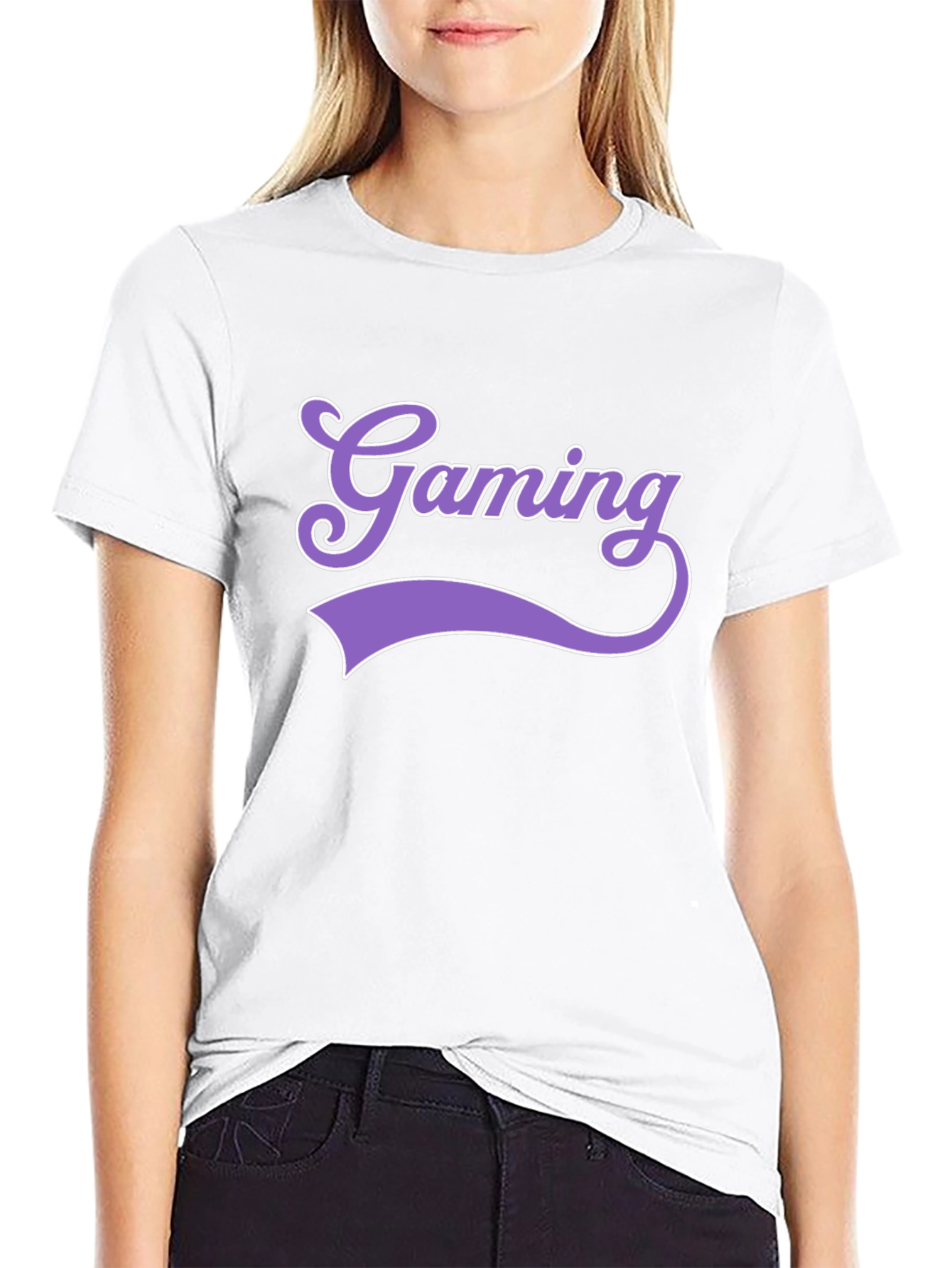 Gaming T-Shirt - Purple Gamer Tee