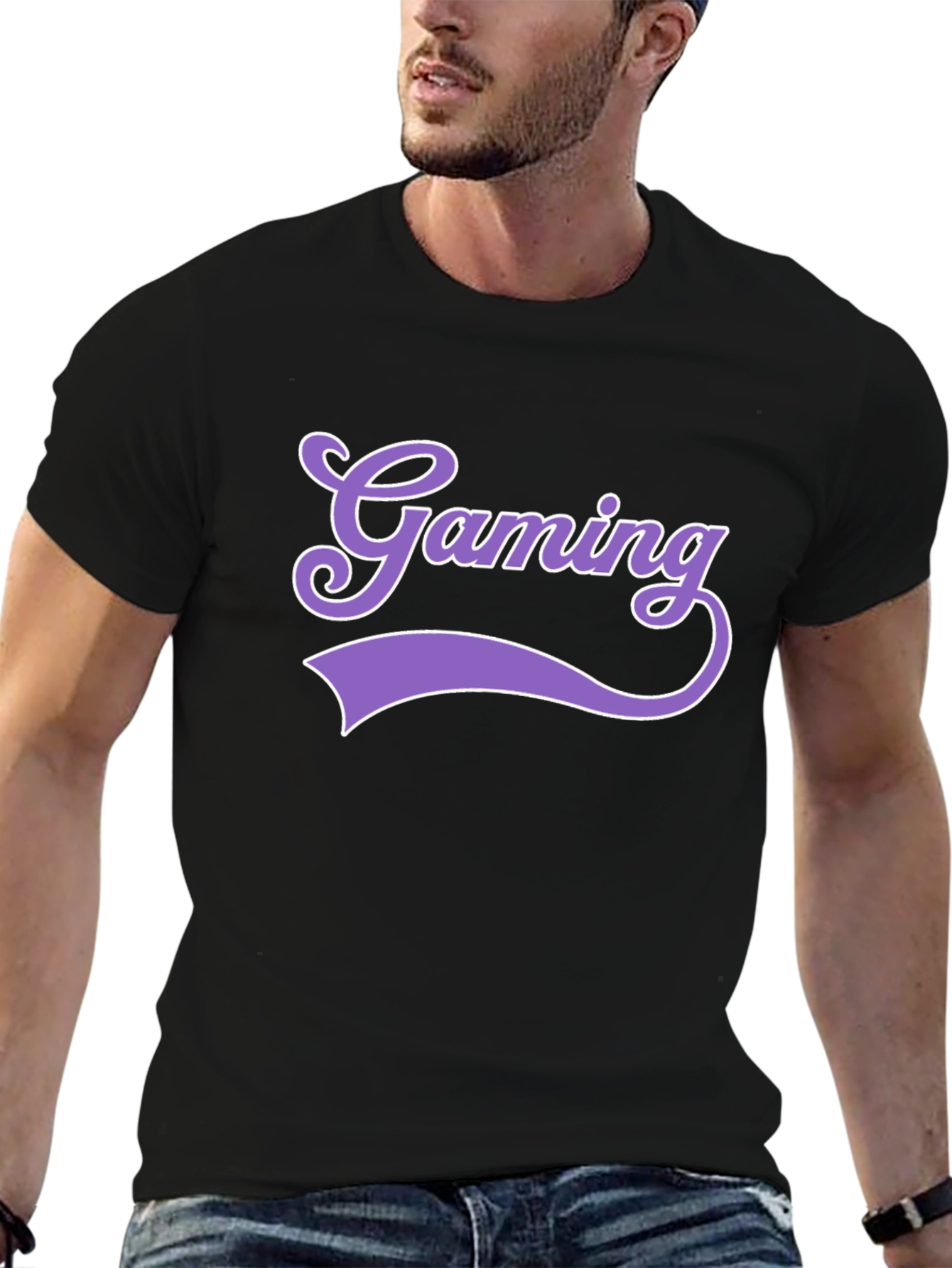 Gaming T-Shirt - Purple Gamer Tee