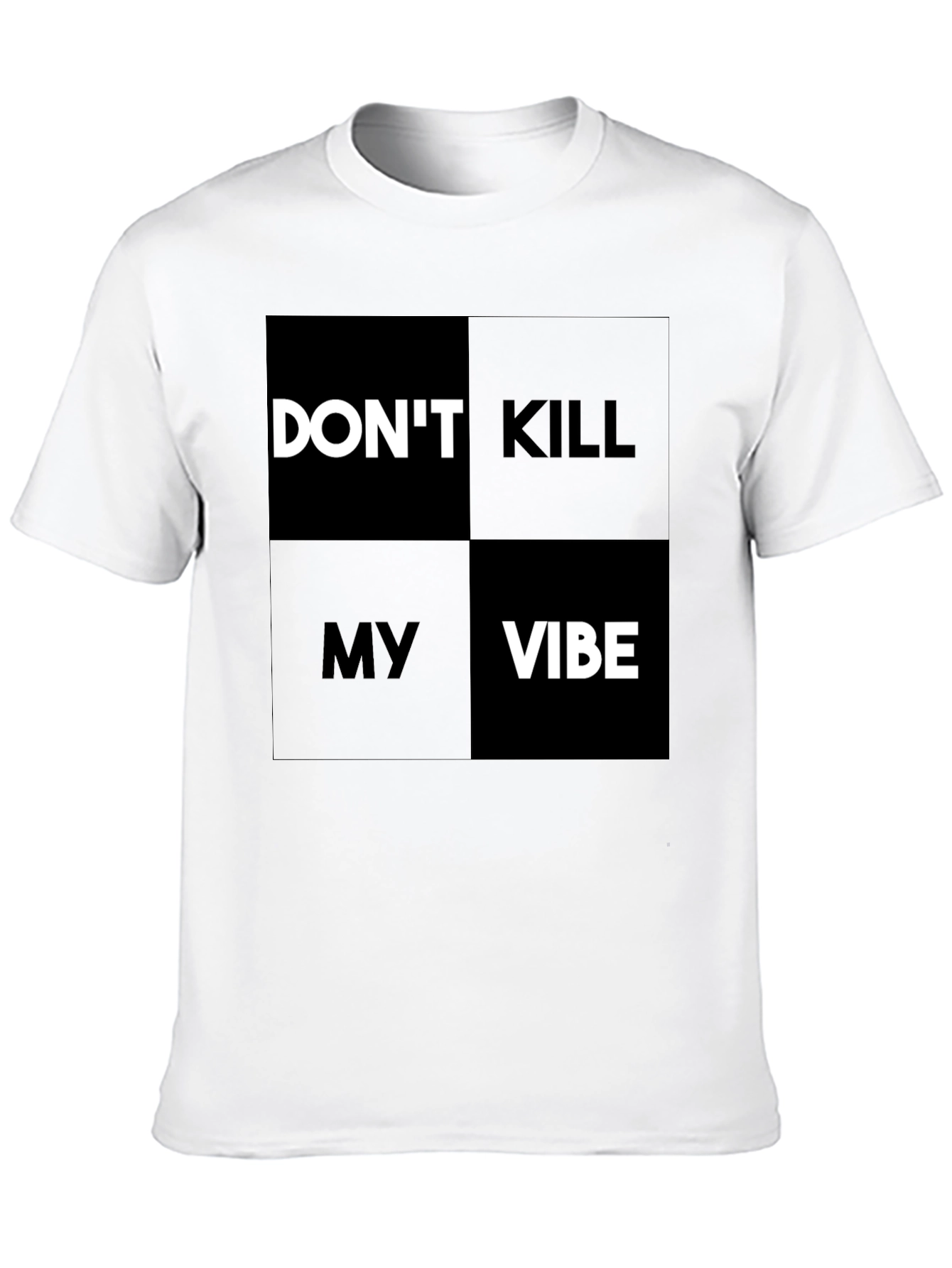 Dont Kill My Vibe Graphic Tee - Black