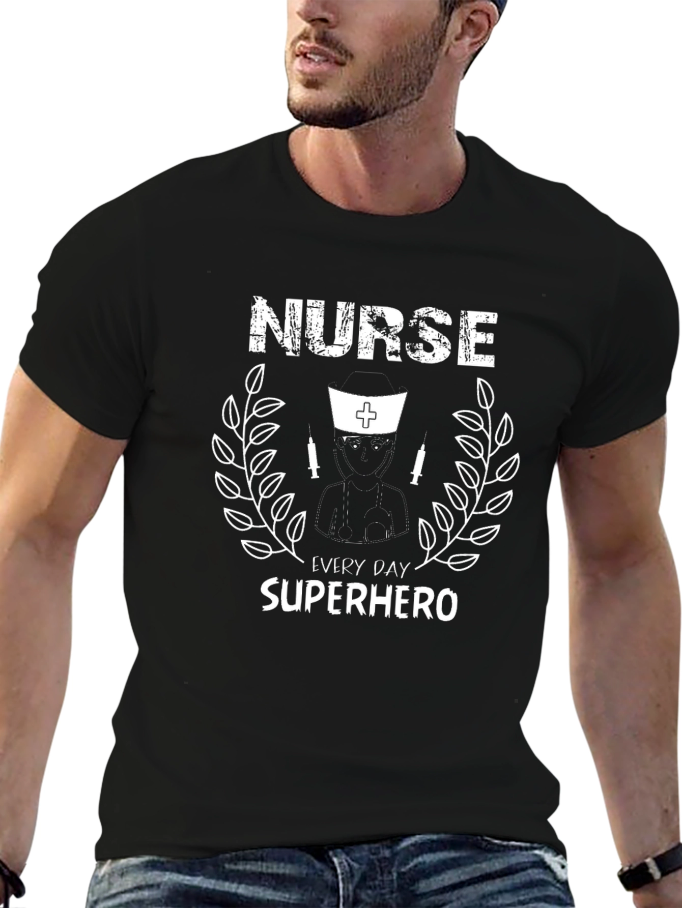 Nurse Superhero Graphic Tee - Everyday Hero