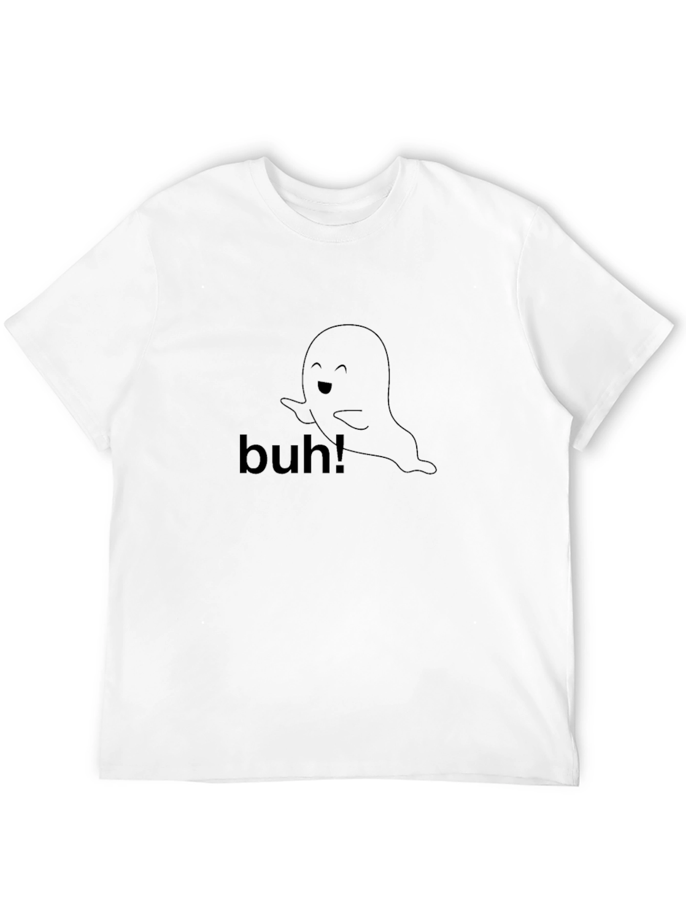 Boo! Ghost Graphic T-Shirt - Spooky Season Style