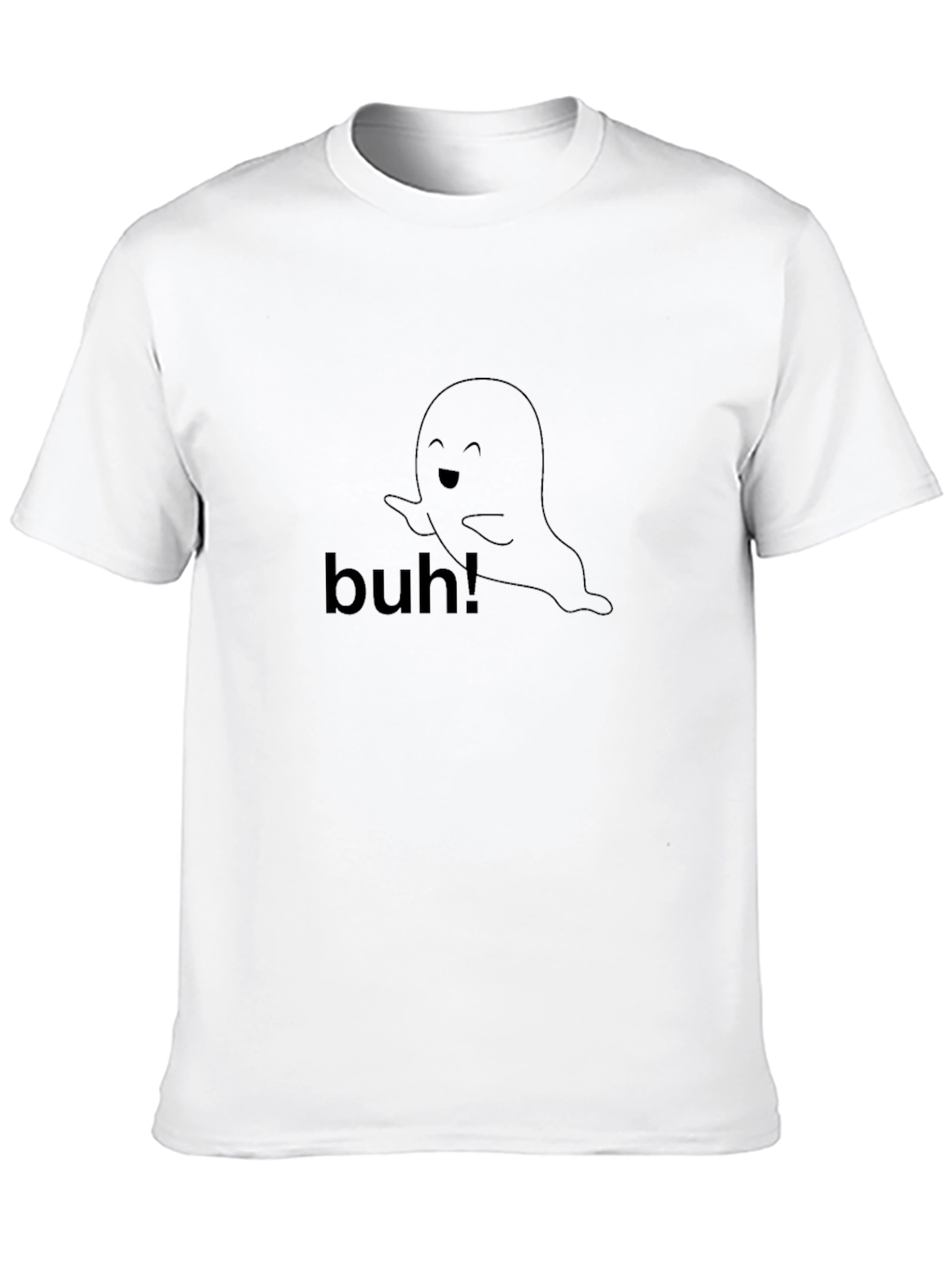 Boo! Ghost Graphic T-Shirt - Spooky Season Style