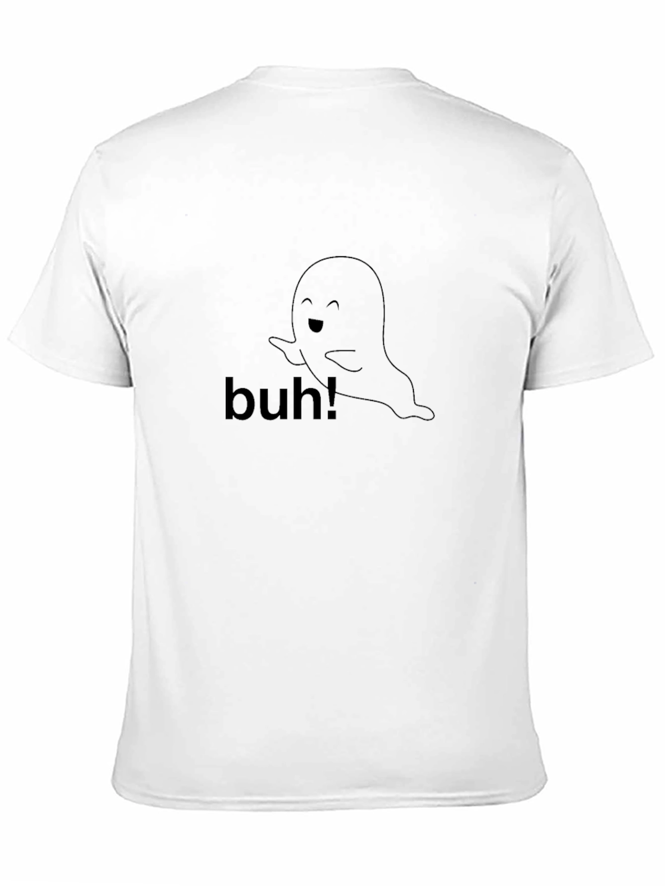 Boo! Ghost Graphic T-Shirt - Spooky Season Style