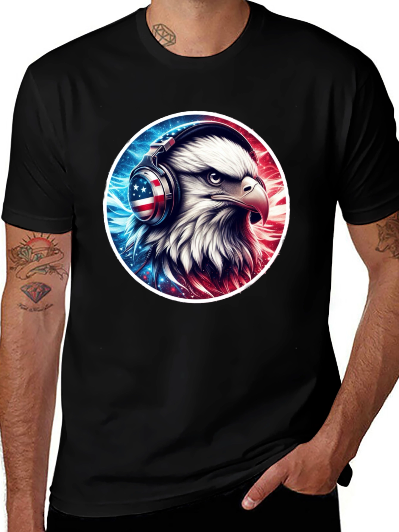 American Eagle Patriotic T-Shirt