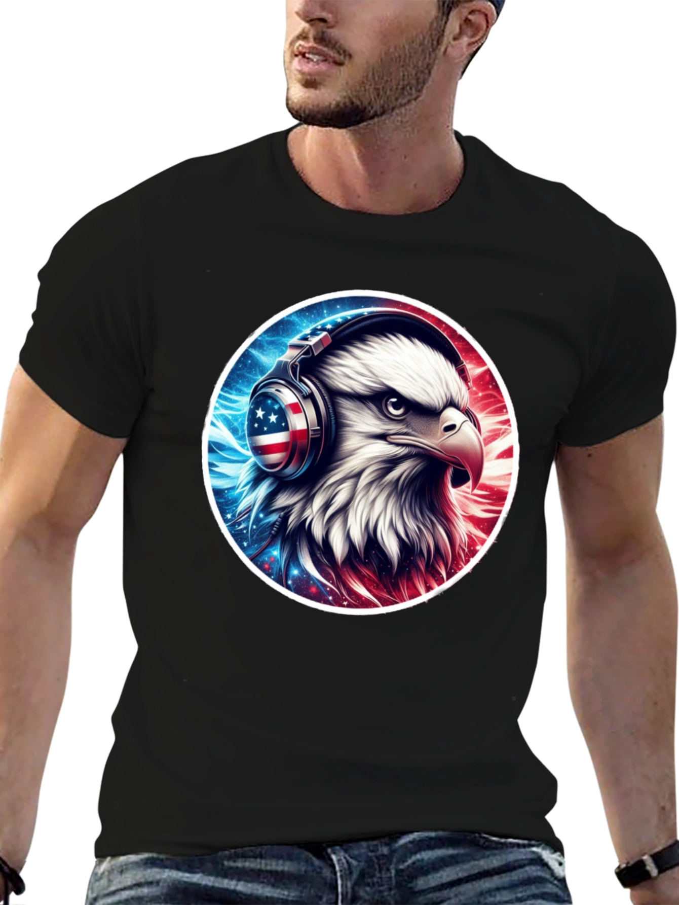 American Eagle Patriotic T-Shirt