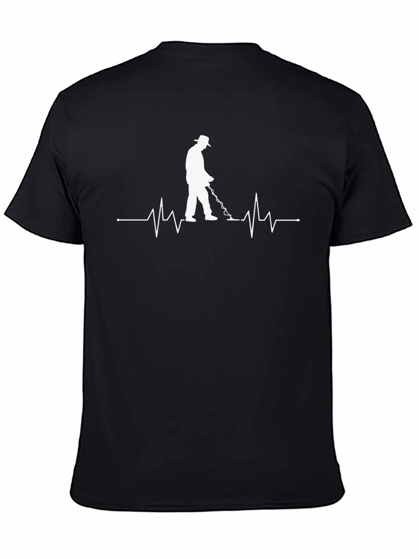 Metal Detecting Heartbeat T-Shirt
