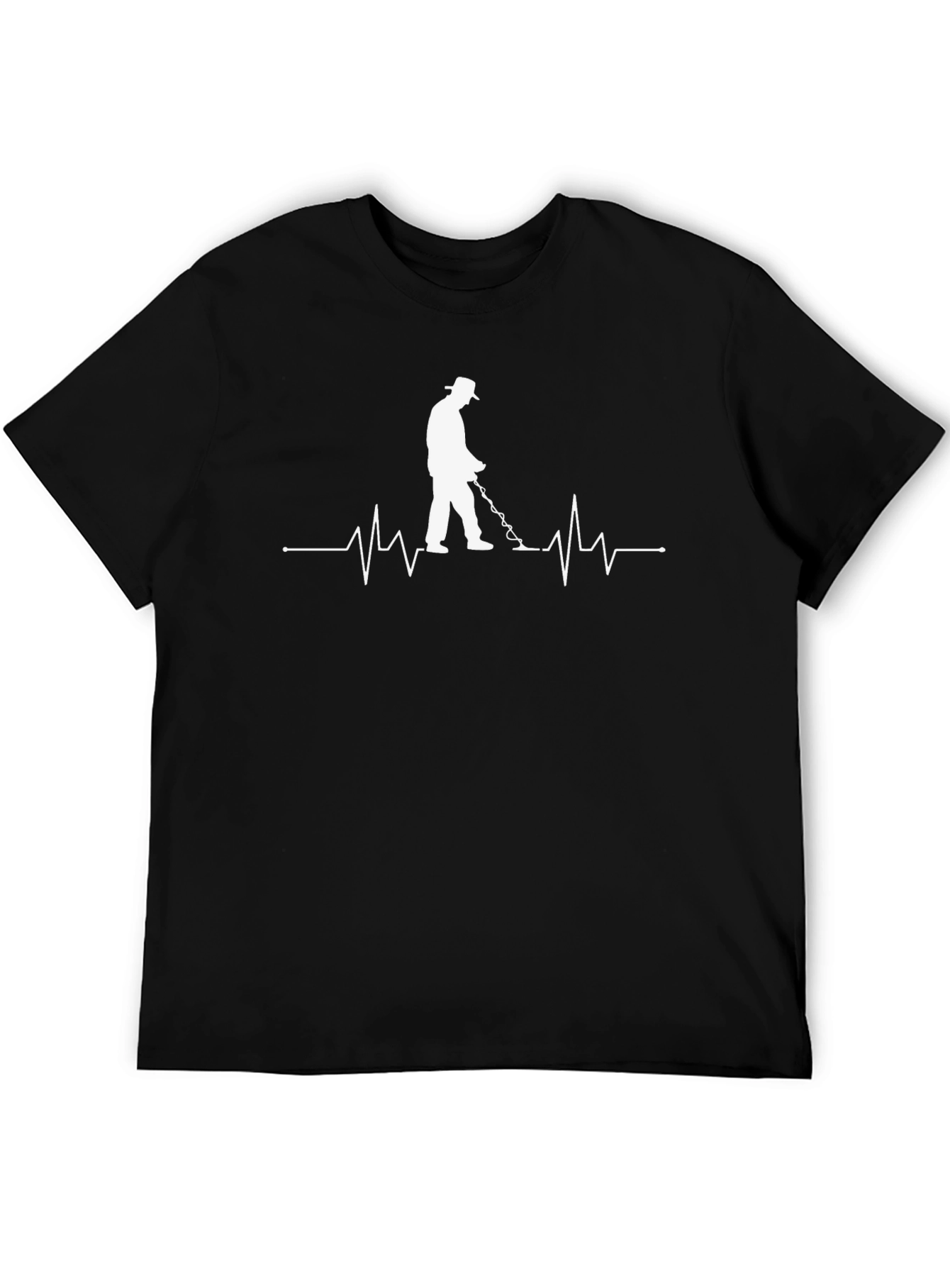 Metal Detecting Heartbeat T-Shirt