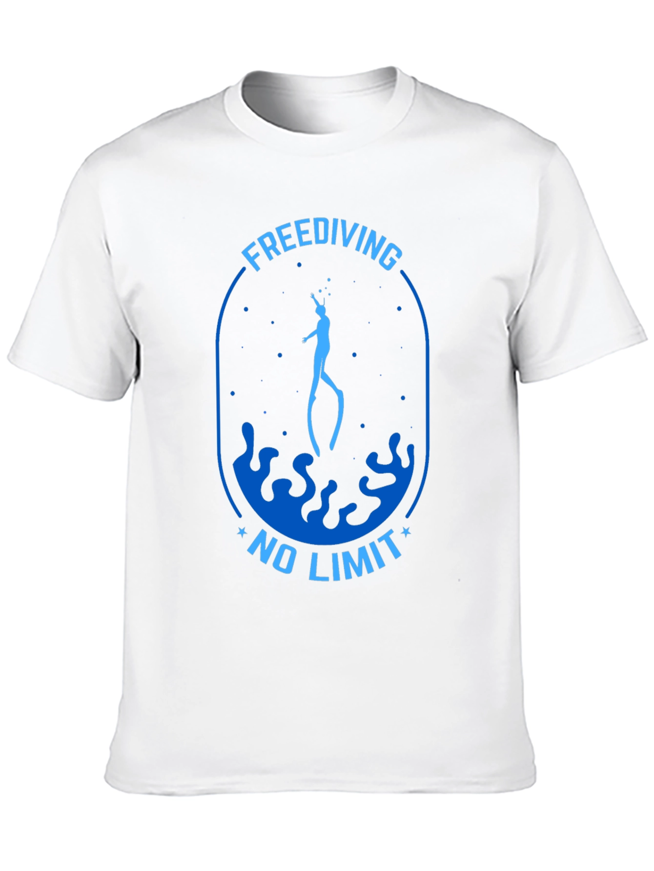 Freediving No Limit Graphic T-Shirt