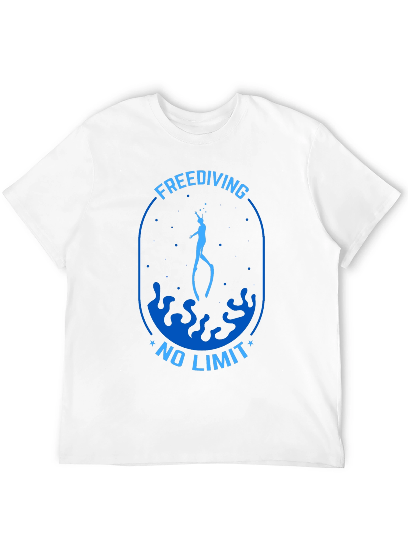 Freediving No Limit Graphic T-Shirt
