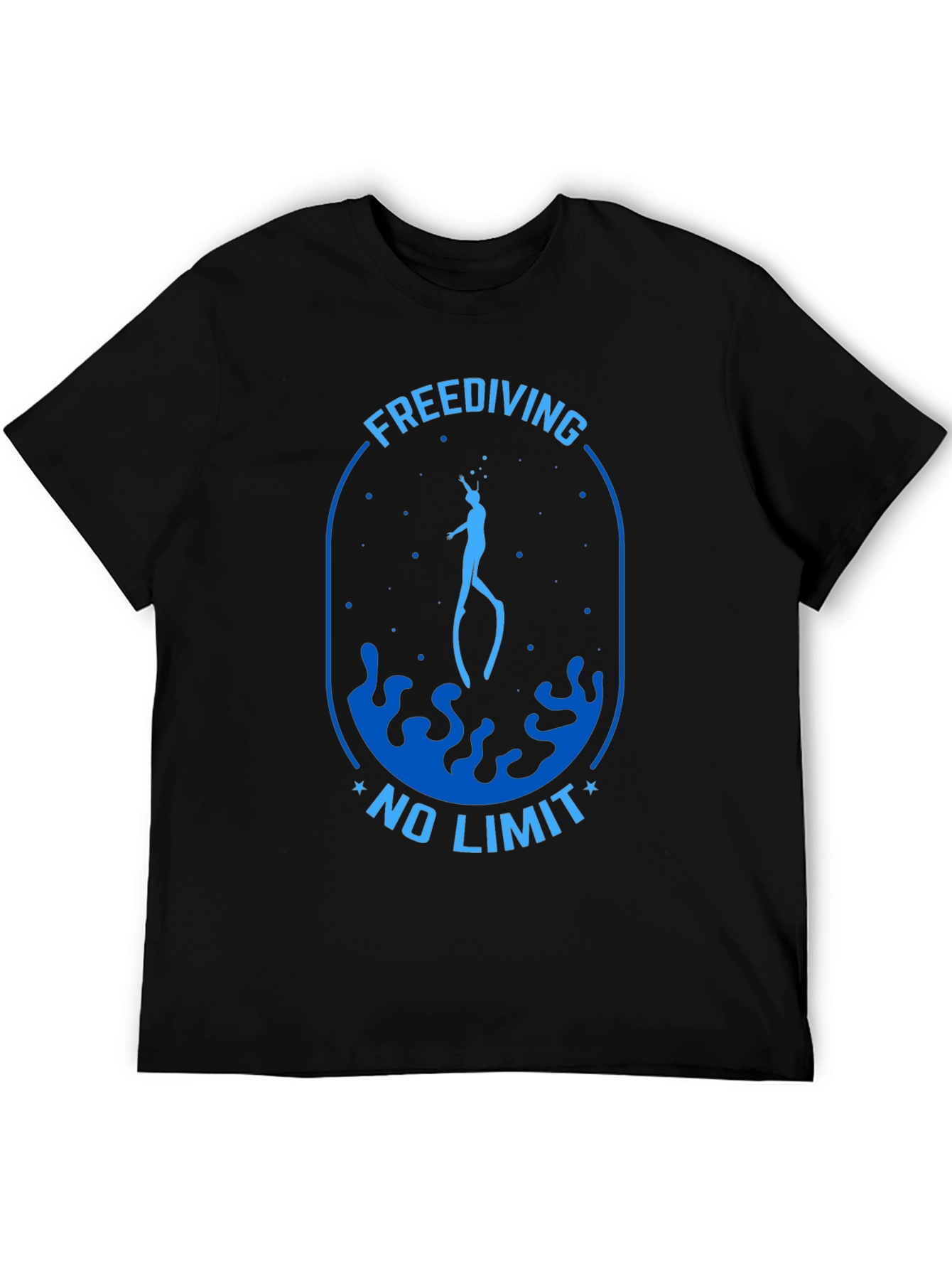 Freediving No Limit Graphic T-Shirt