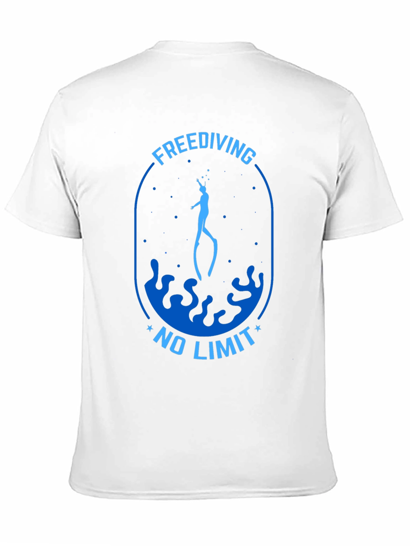 Freediving No Limit Graphic T-Shirt