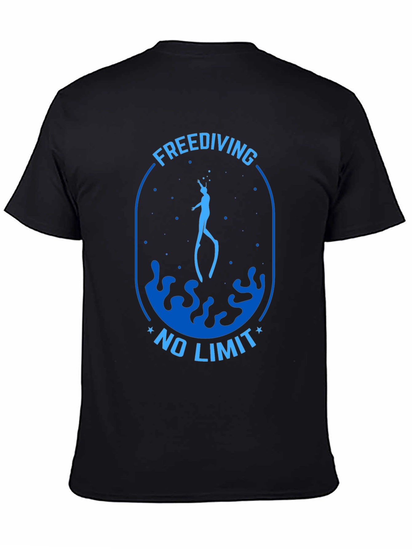 Freediving No Limit Graphic T-Shirt