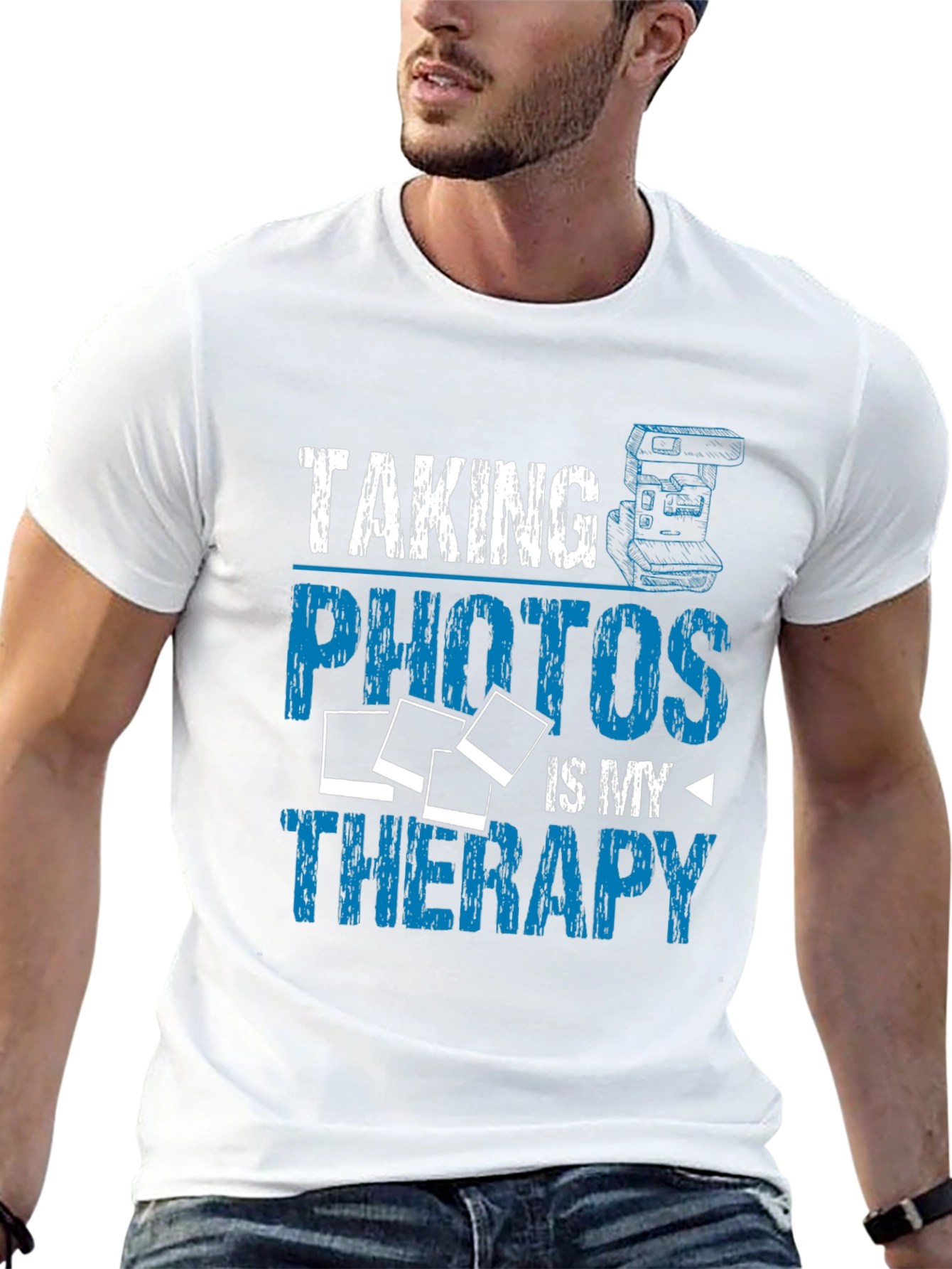 Photography Therapy T-Shirt - Camera Lover Tee