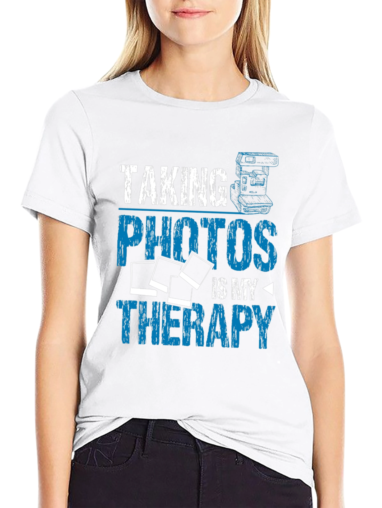 Photography Therapy T-Shirt - Camera Lover Tee
