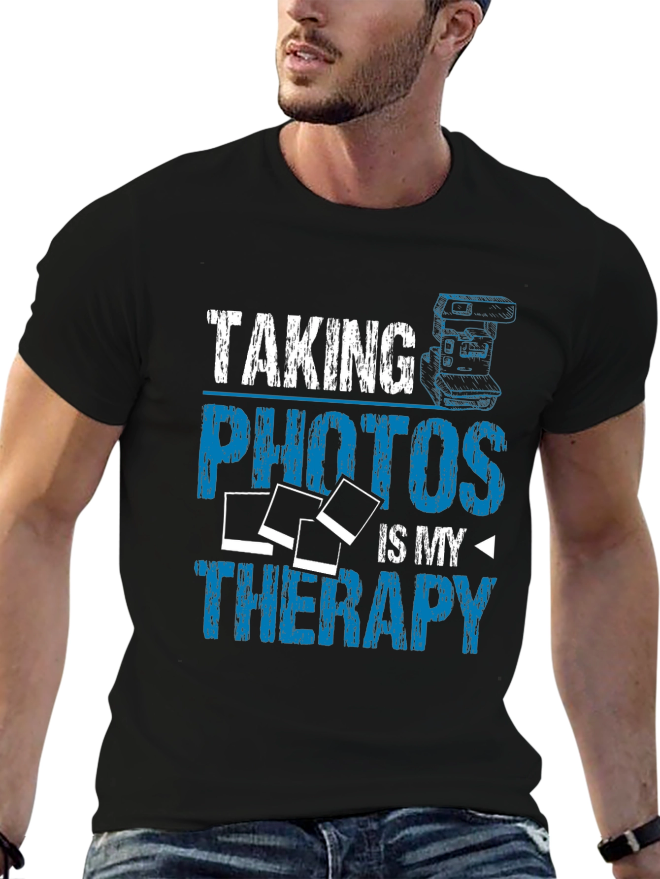 Photography Therapy T-Shirt - Camera Lover Tee