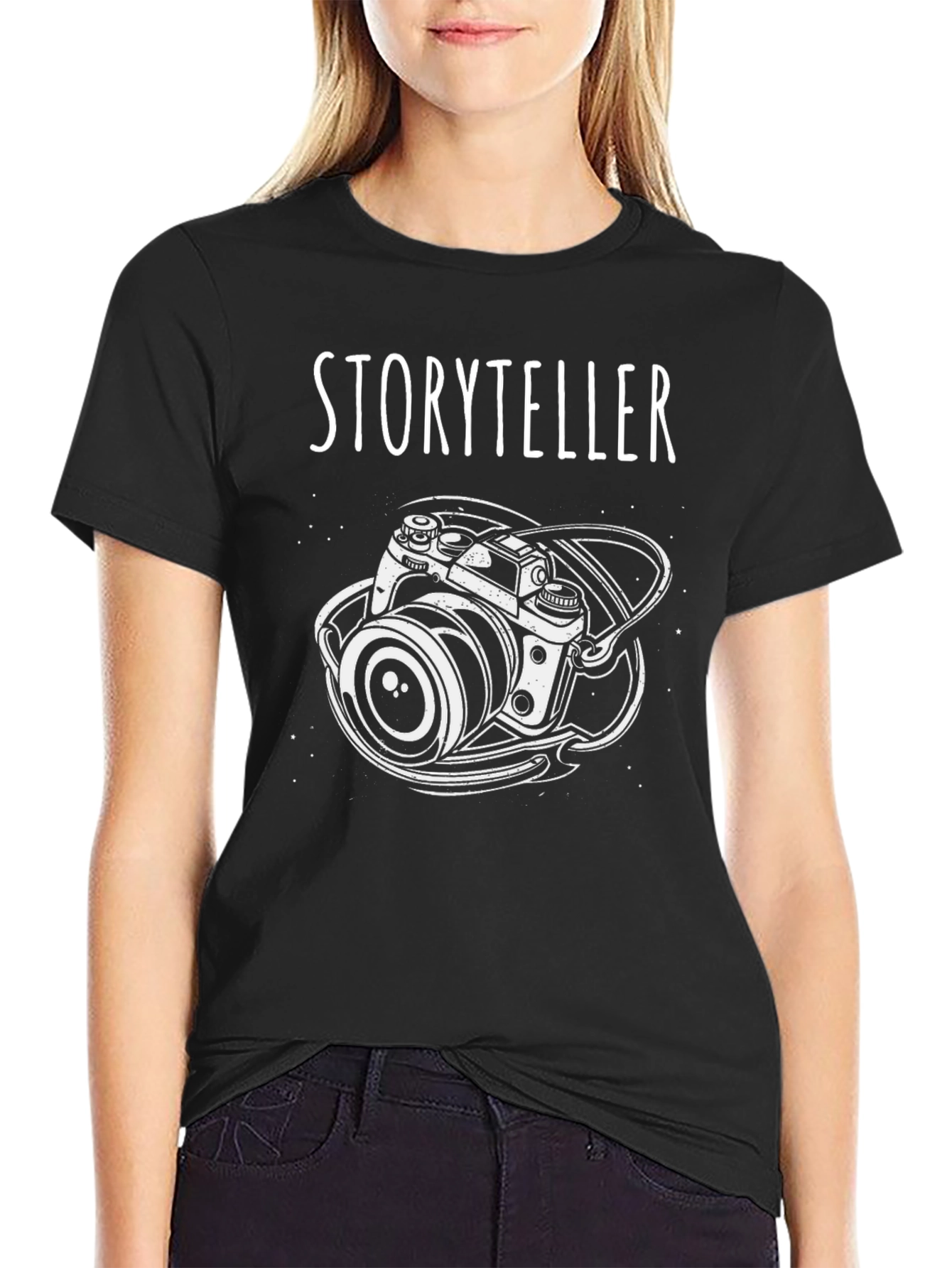 Storyteller Camera Graphic Tee - Photographer T-Shirt