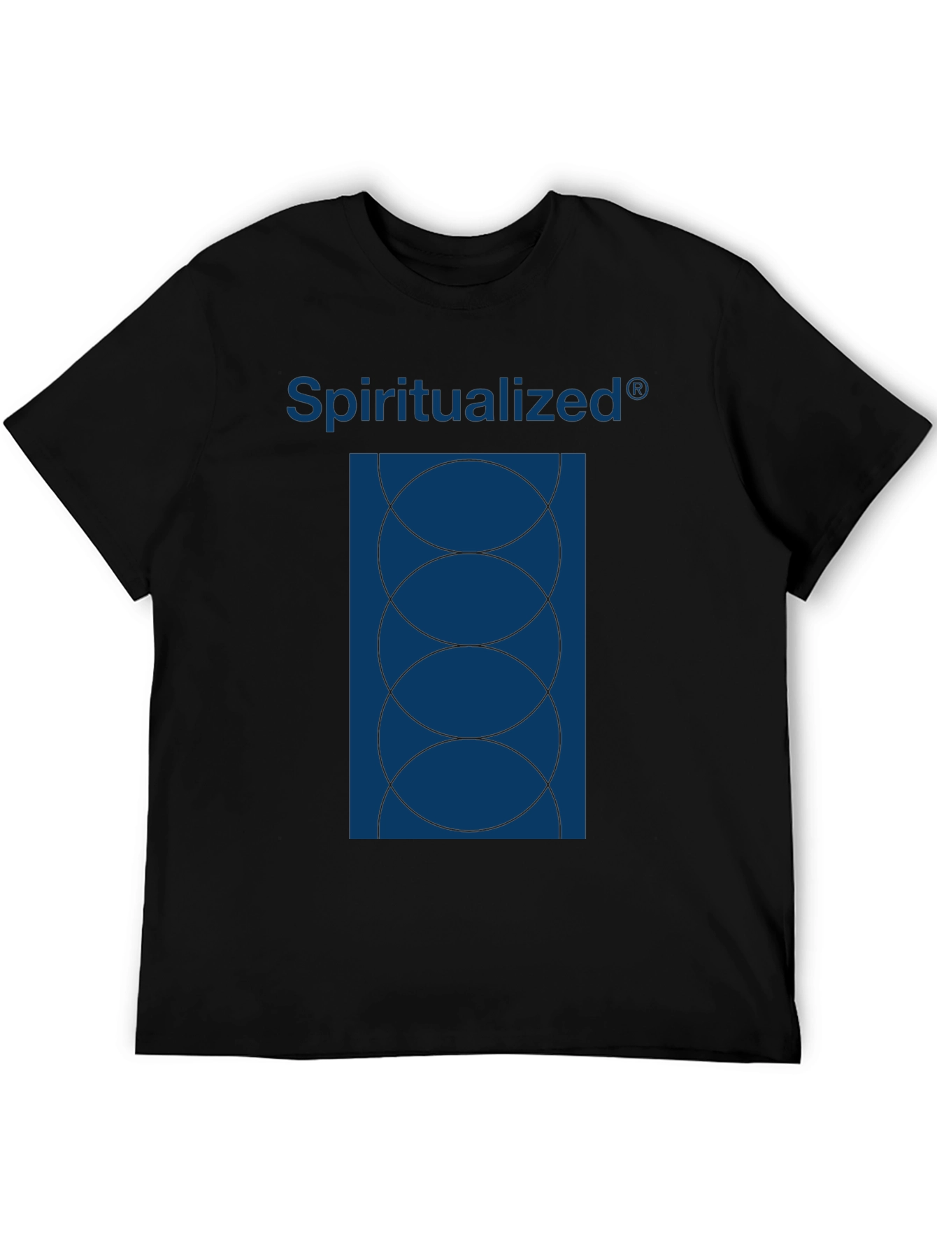 Spiritualized Band T-Shirt - Black Cotton Blend