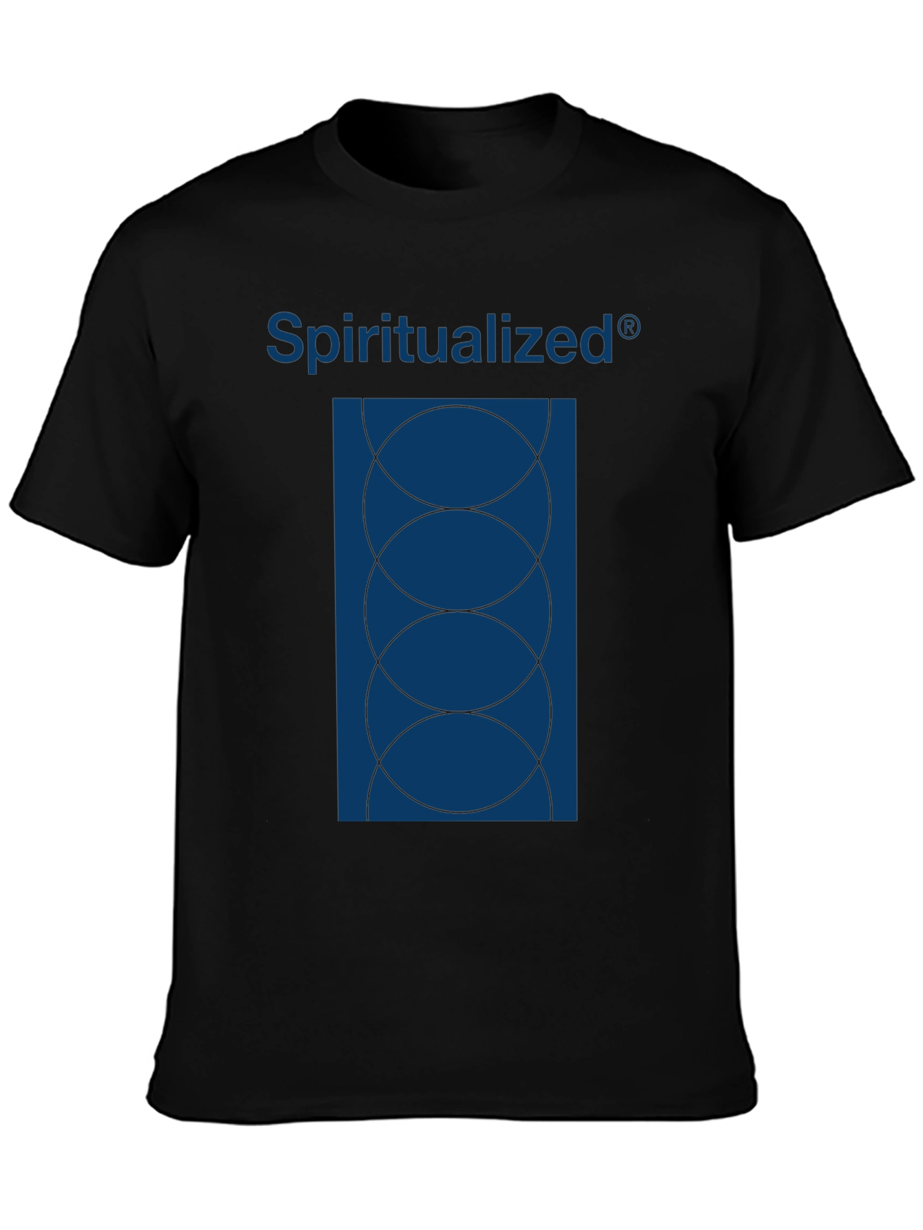 Spiritualized Band T-Shirt - Black Cotton Blend