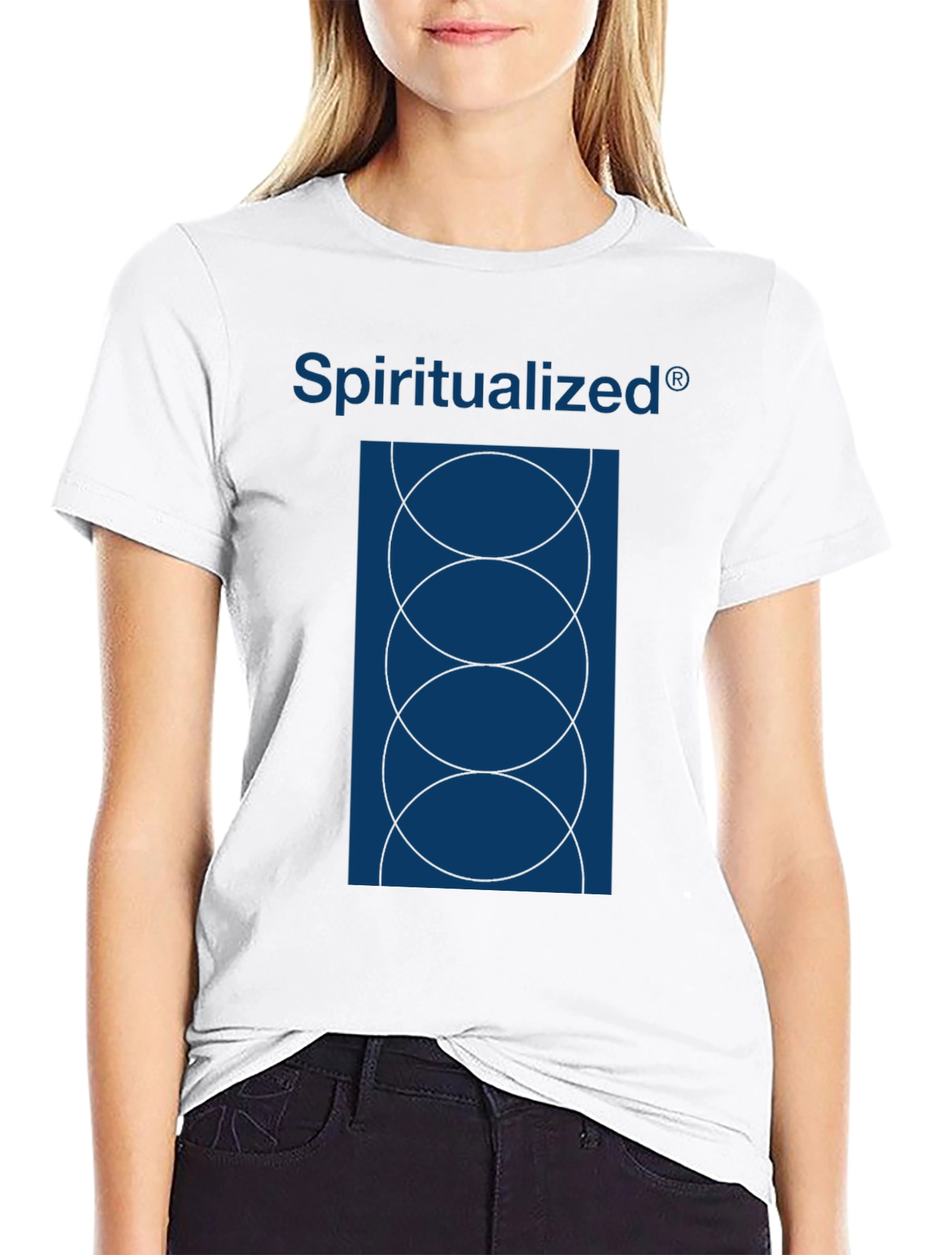 Spiritualized Band T-Shirt - Black Cotton Blend