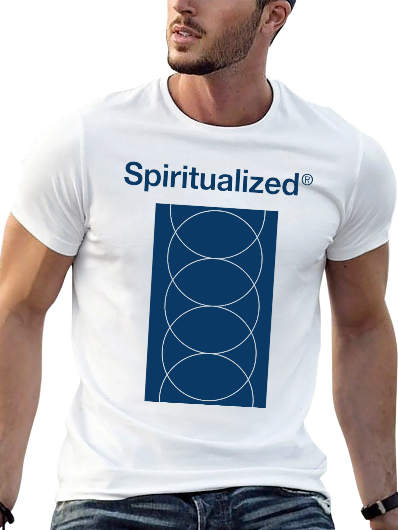 Spiritualized Band T-Shirt - Black Cotton Blend