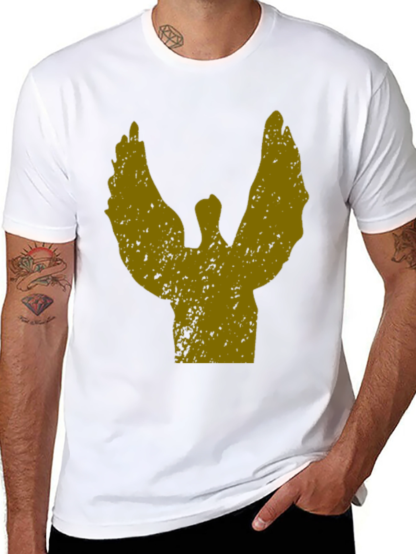 Eagle Emblem Black T-Shirt