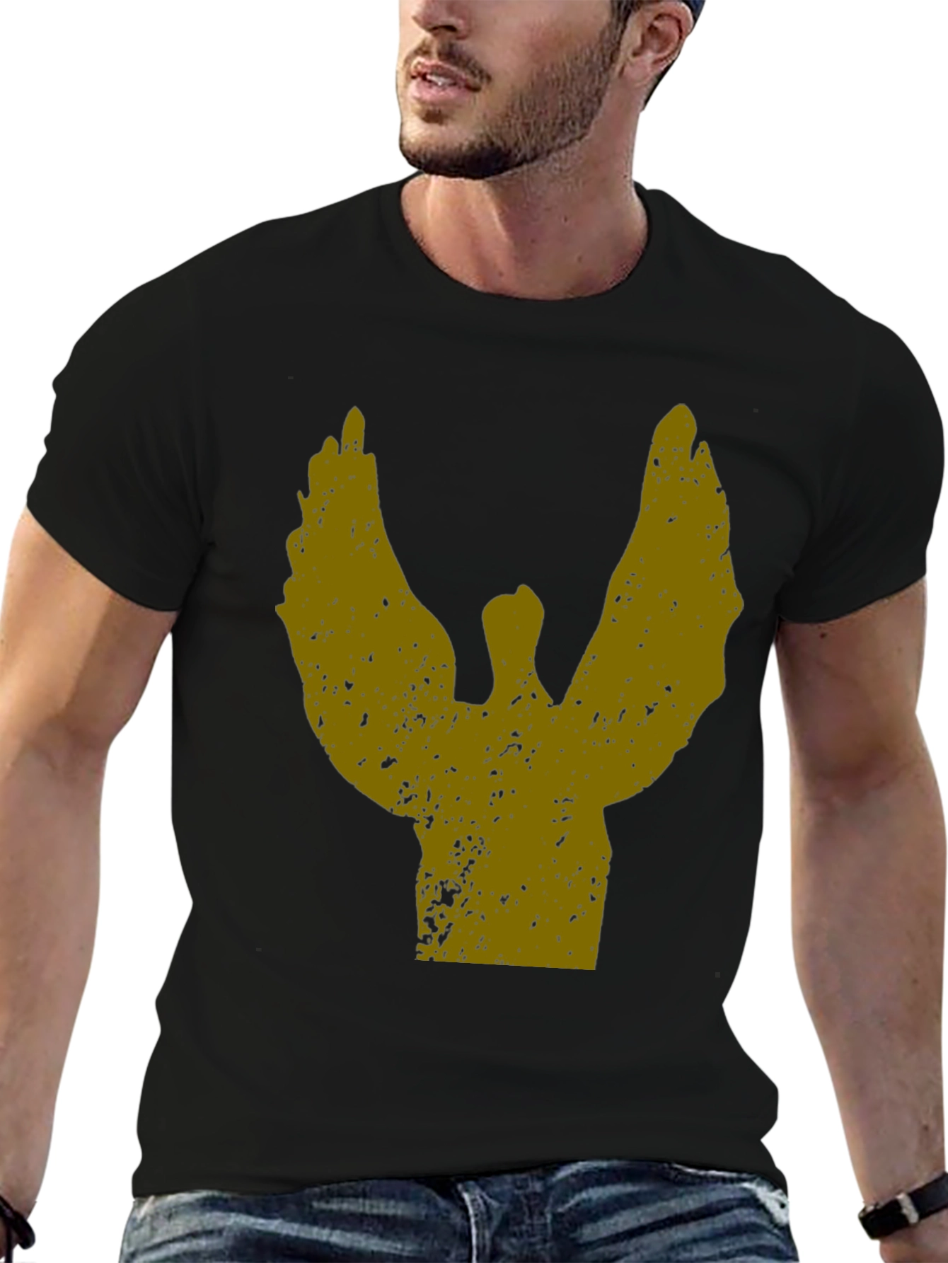 Eagle Emblem Black T-Shirt
