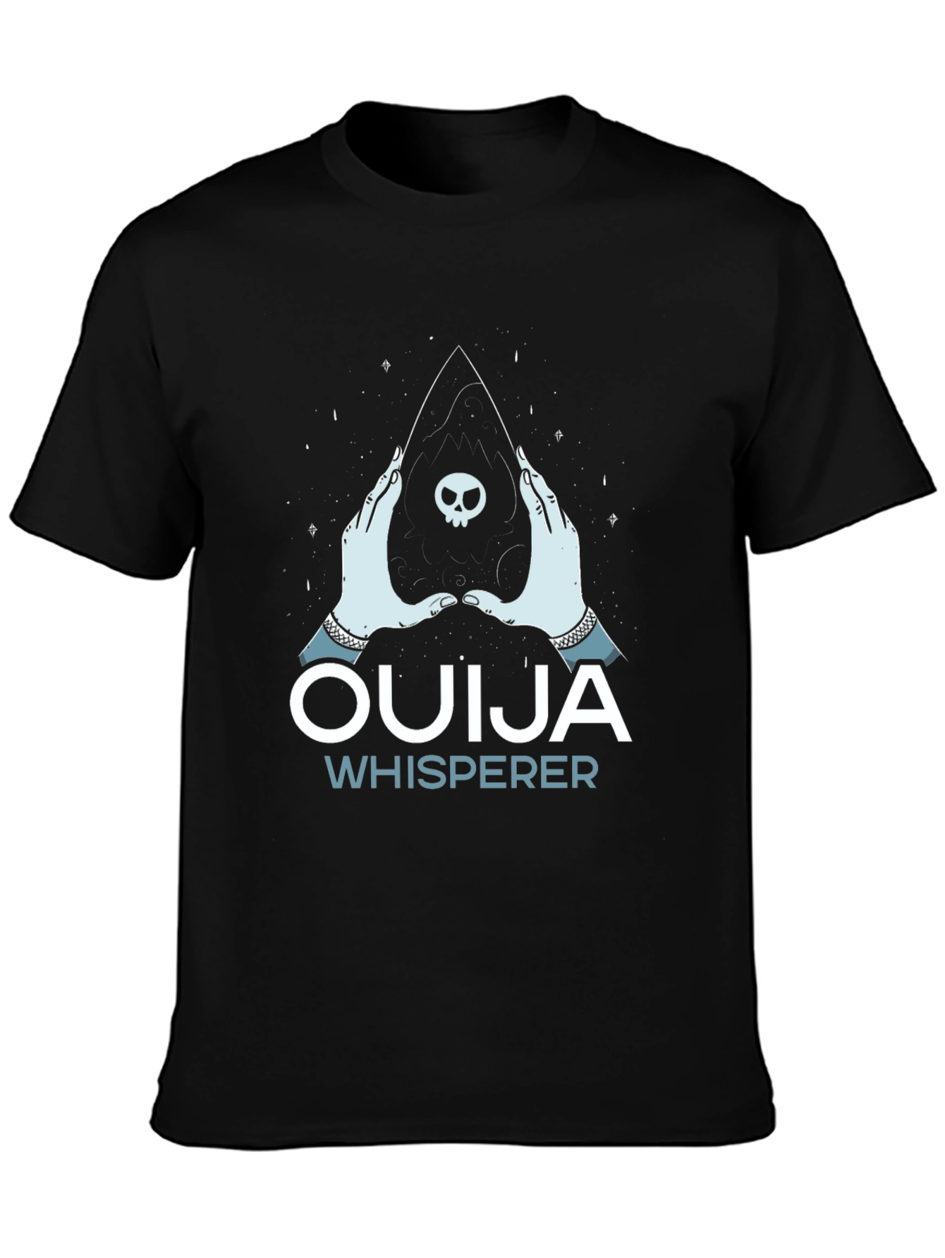 Ouija Whisperer Graphic T-Shirt - Gothic Spiritual Tee