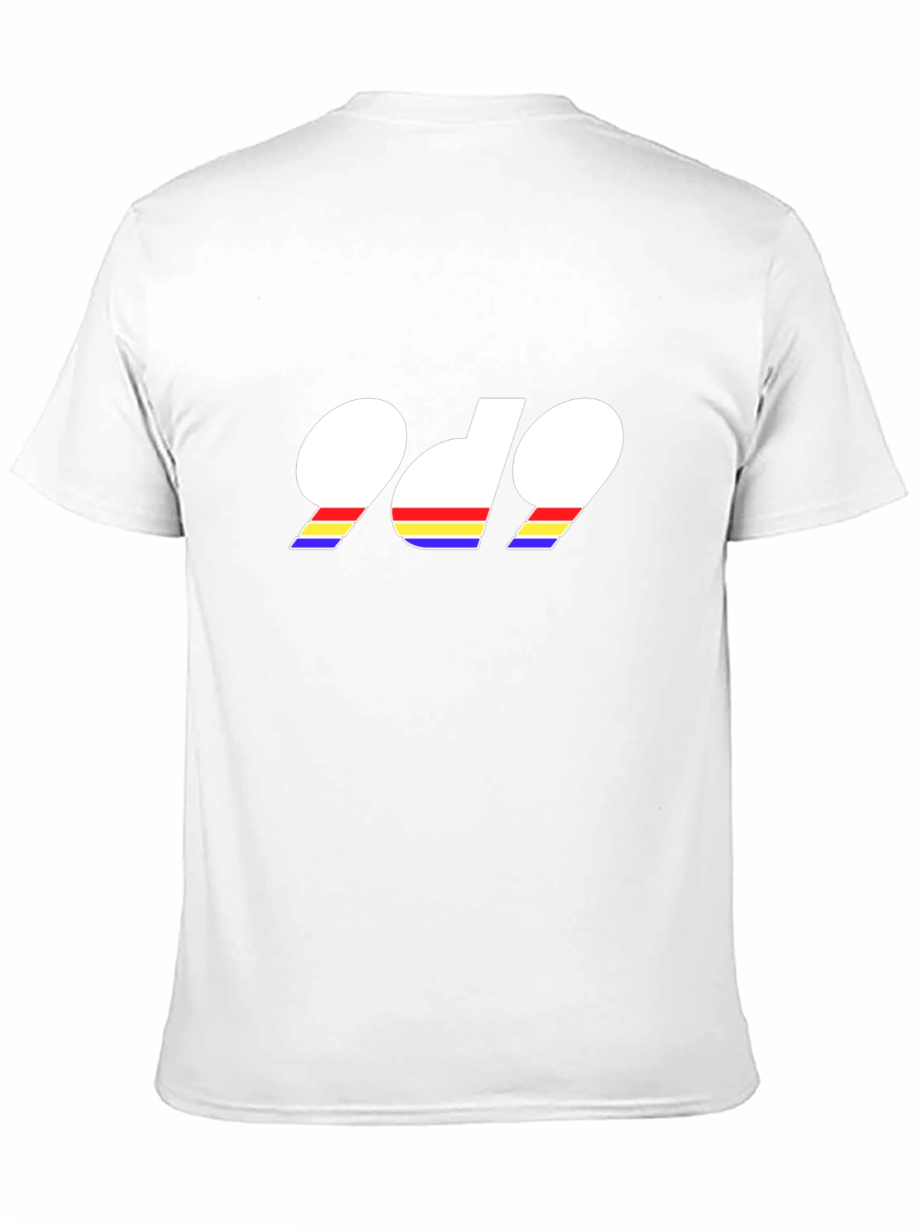 Retro 969 Graphic Tee - Black Cotton T-Shirt