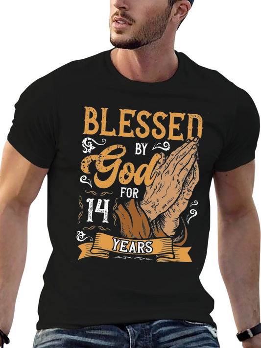 Blessed By God 14 Years T-Shirt