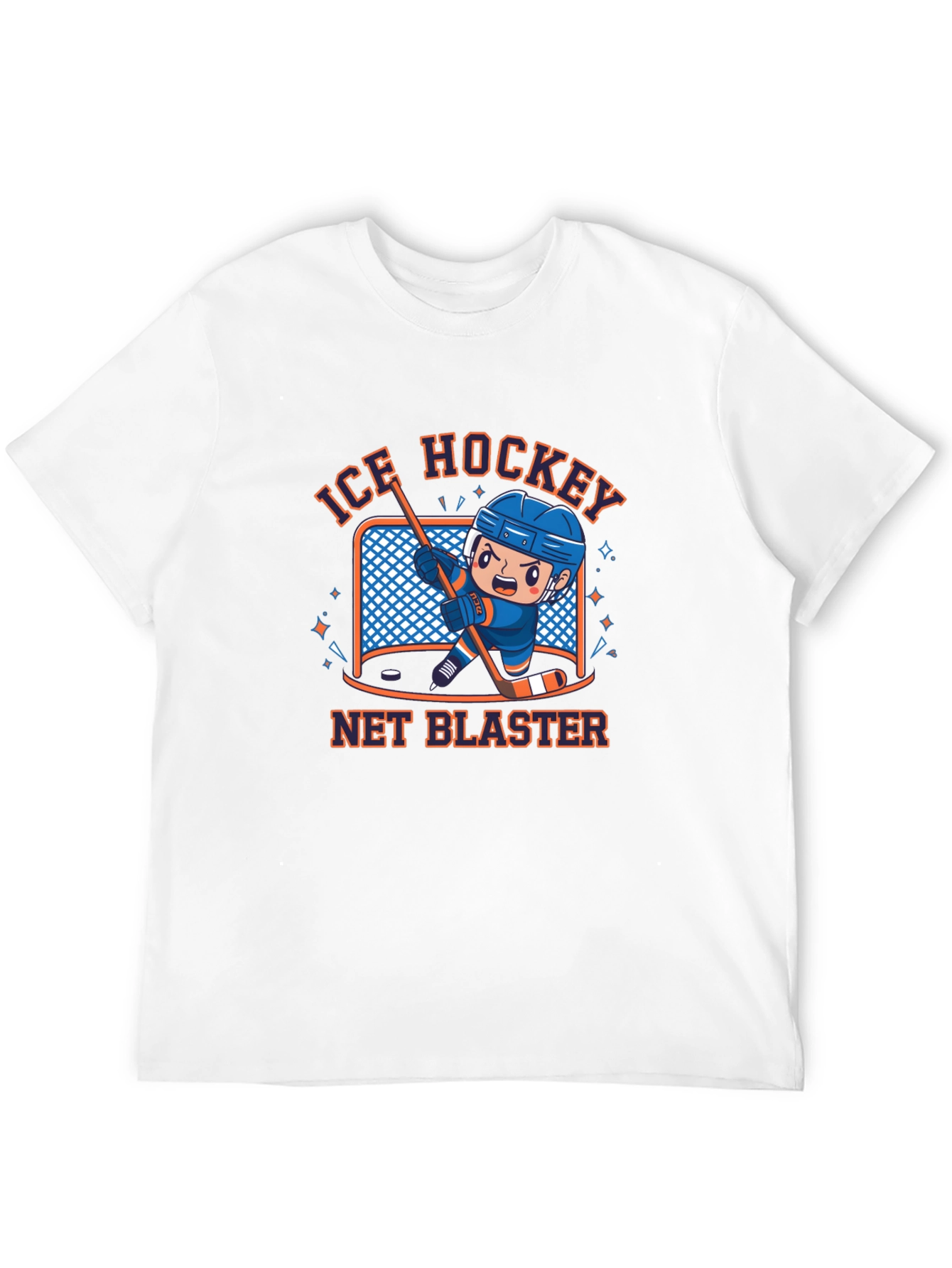 Ice Hockey Net Blaster T-Shirt