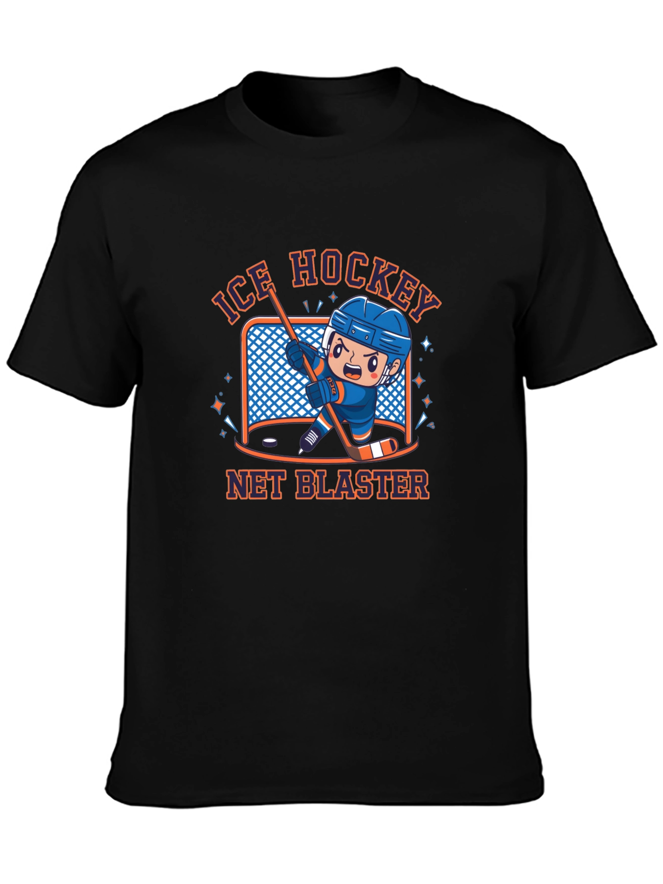 Ice Hockey Net Blaster T-Shirt