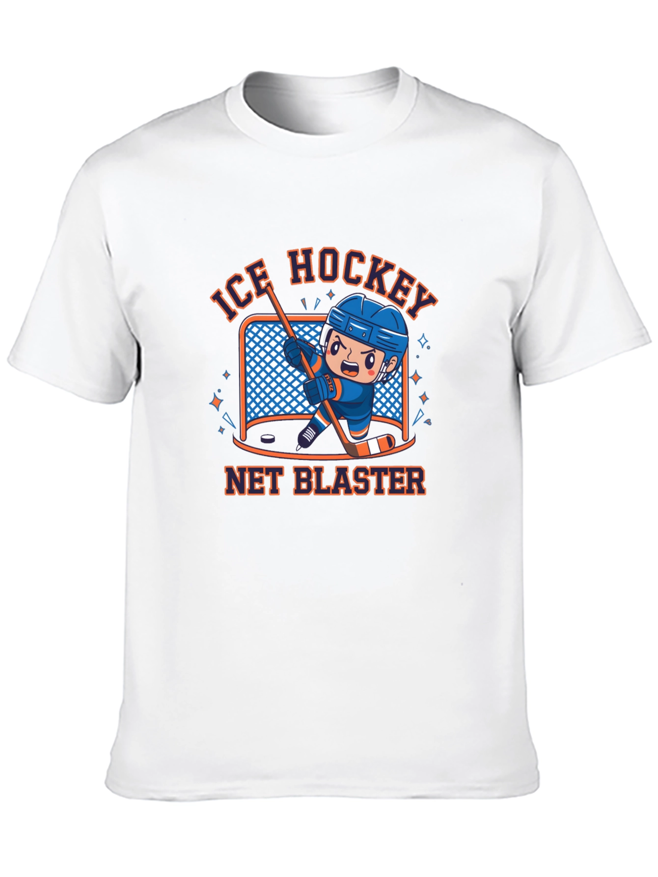 Ice Hockey Net Blaster T-Shirt