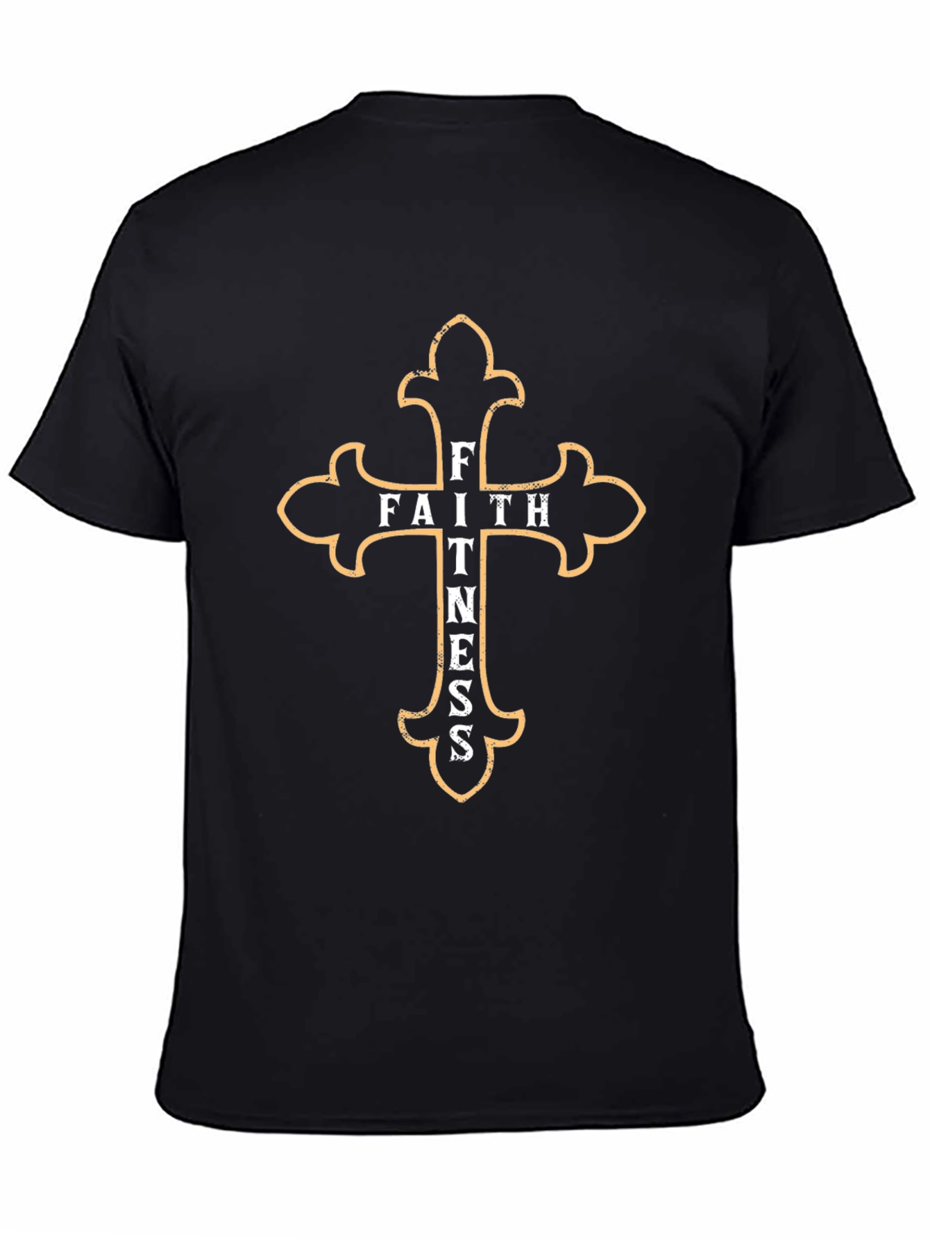 Faith Fitness Tee - Christian Workout Shirt