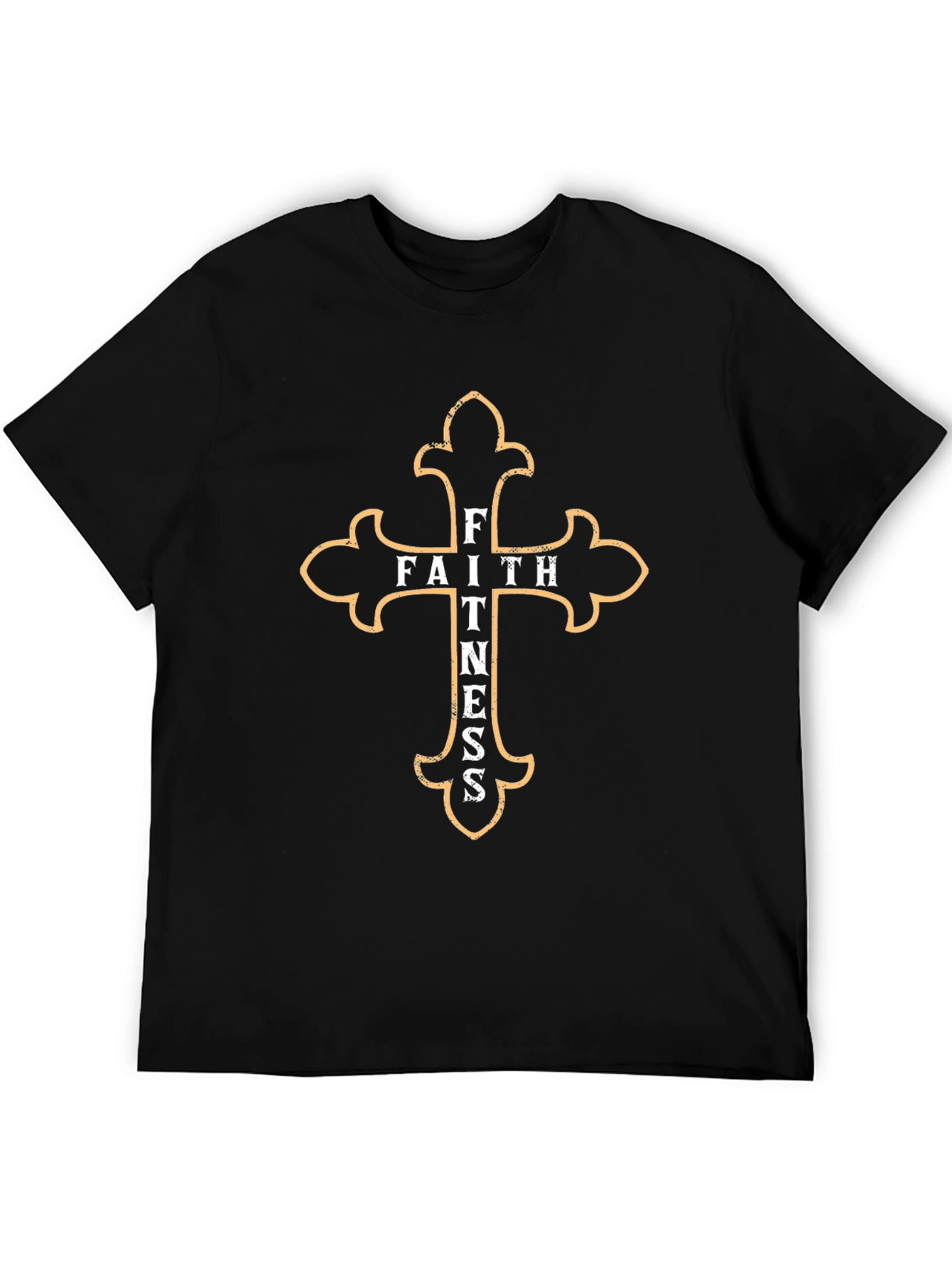 Faith Fitness Tee - Christian Workout Shirt