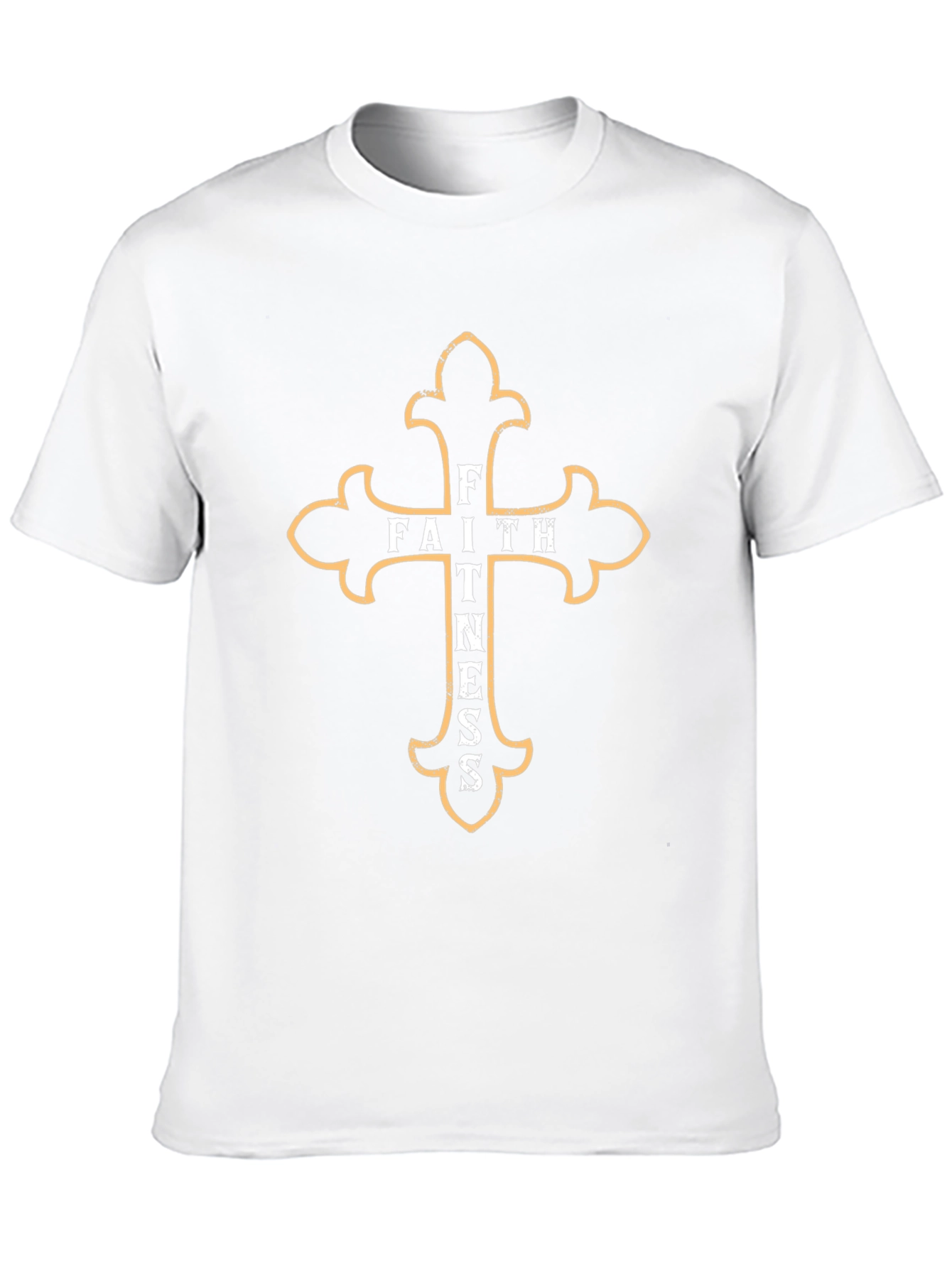 Faith Fitness Tee - Christian Workout Shirt