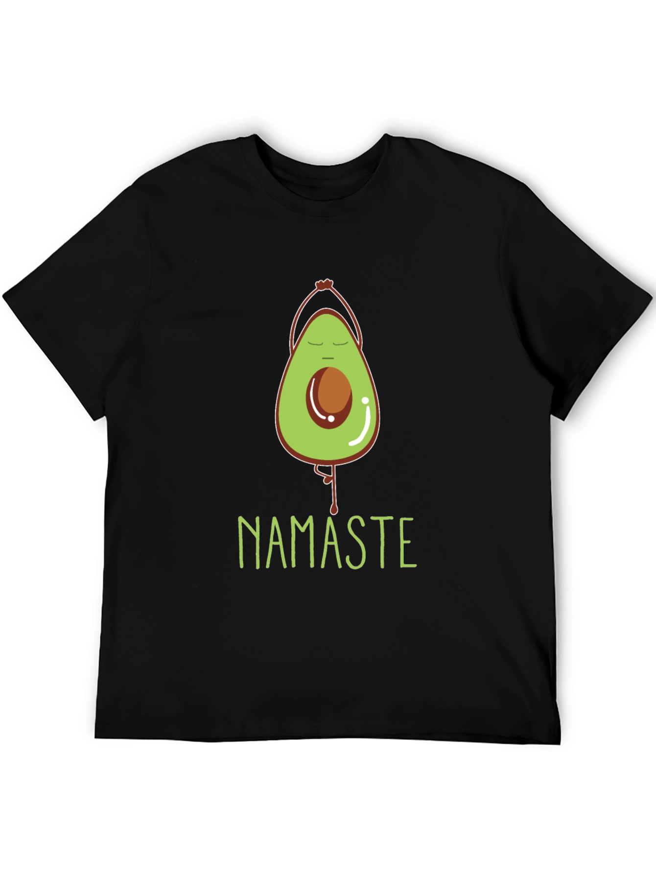 Yoga Avocado Namaste T-Shirt - Meditate In Style!